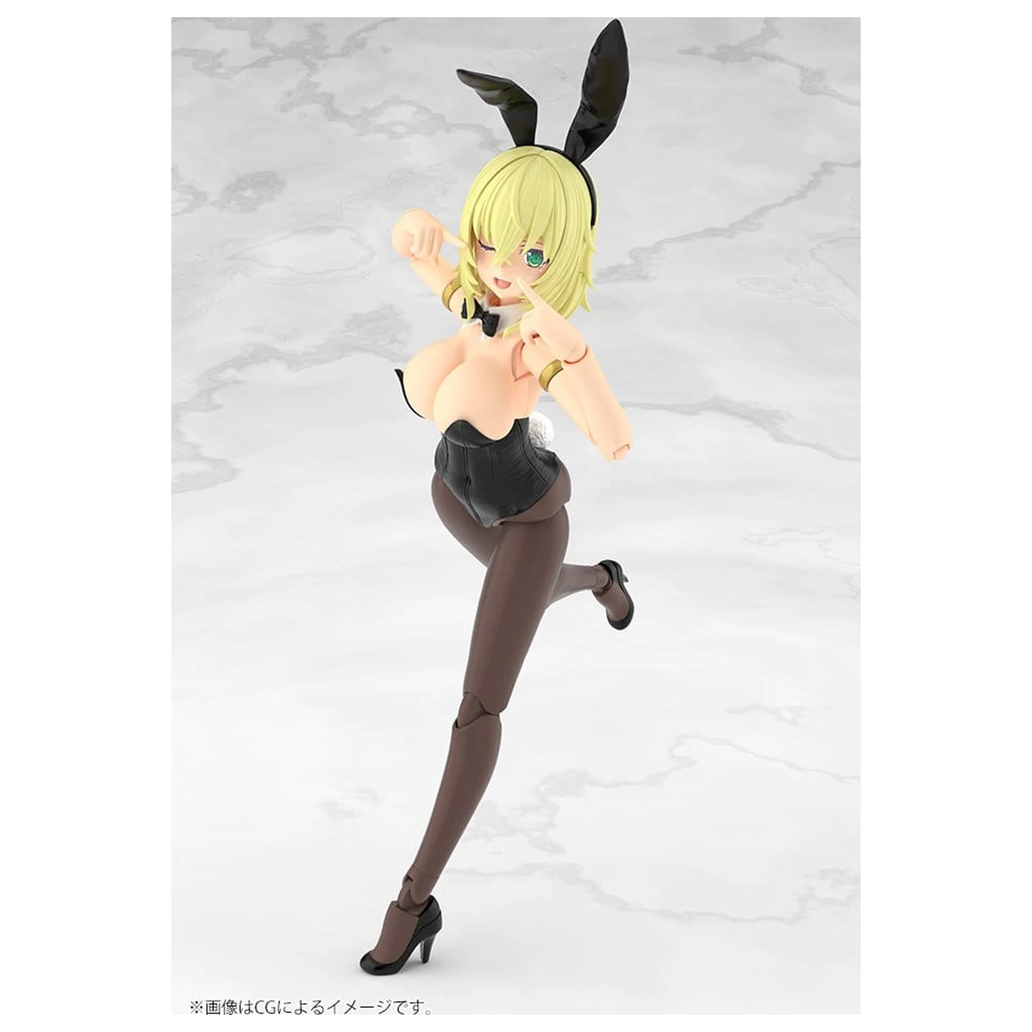 Frame Arms Girl plastični model Durga Bunny Style 18 cm fotografija proizvoda