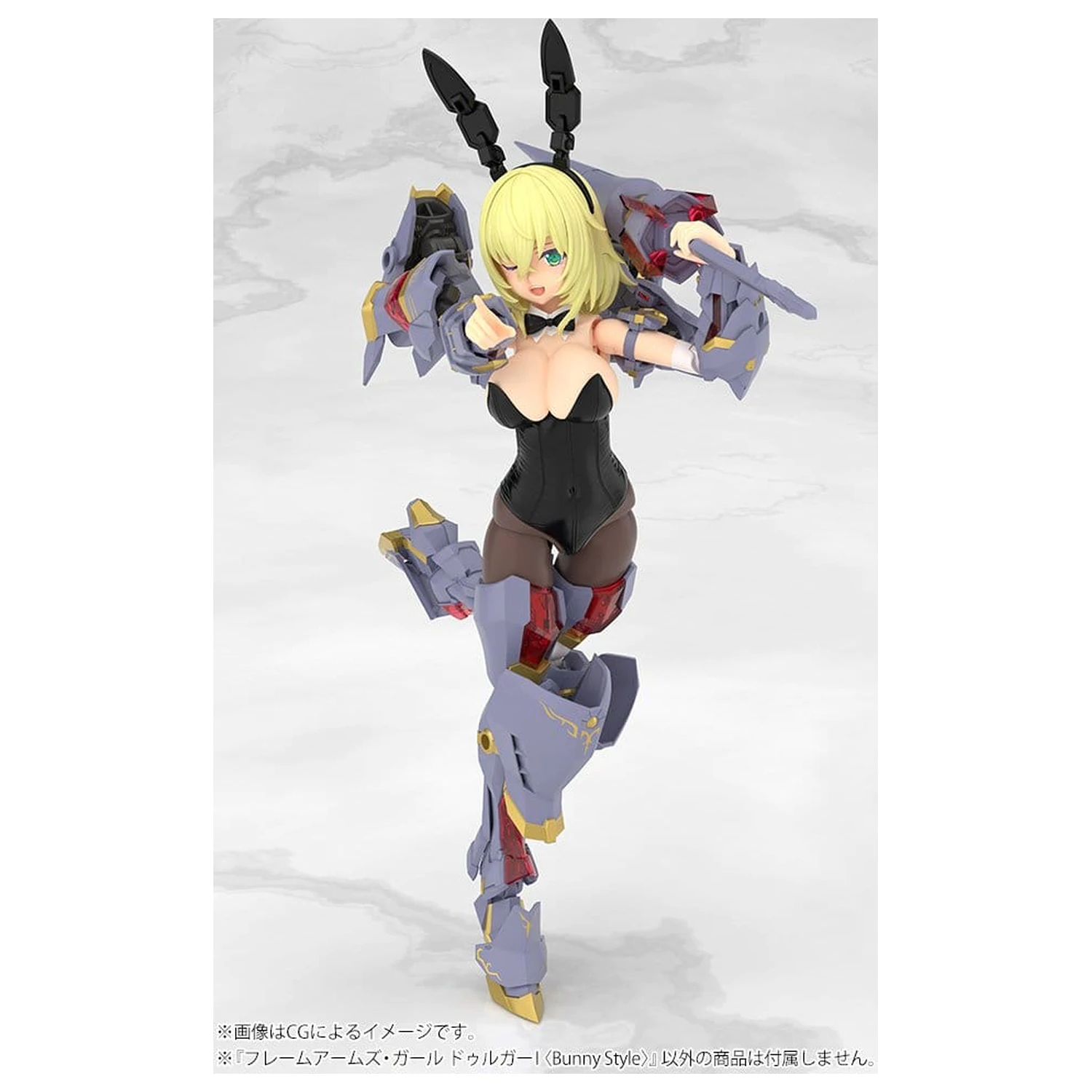 Frame Arms Girl plastični model Durga Bunny Style 18 cm fotografija proizvoda