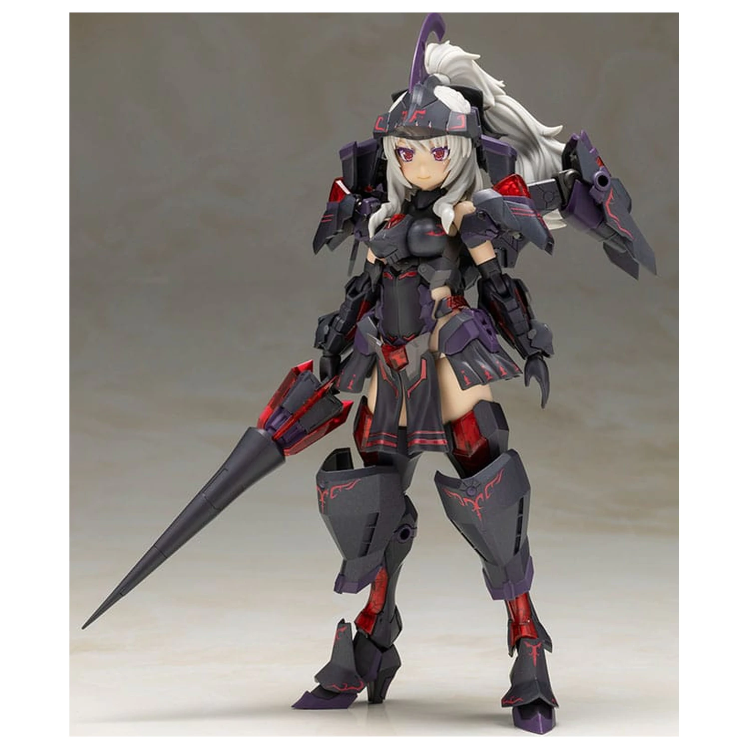 Frame Arms Girl Plastični Model Kit Durga II Noire Ver. 17 cm fotografija proizvoda