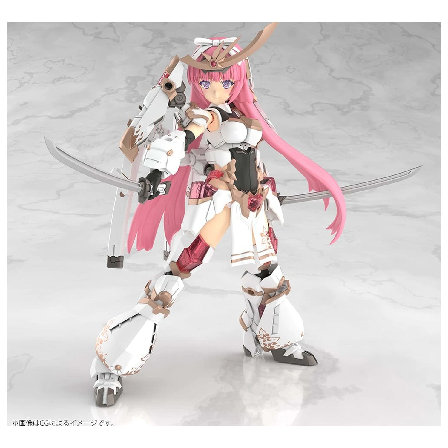 Frame Arms Girl Plastic Model Kit Grand Scale Magatsuki Kikka 25 cm fotografija proizvoda