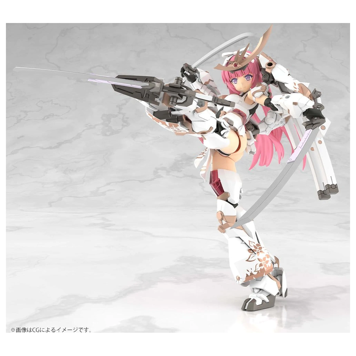 Frame Arms Girl Plastic Model Kit Grand Scale Magatsuki Kikka 25 cm fotografija proizvoda
