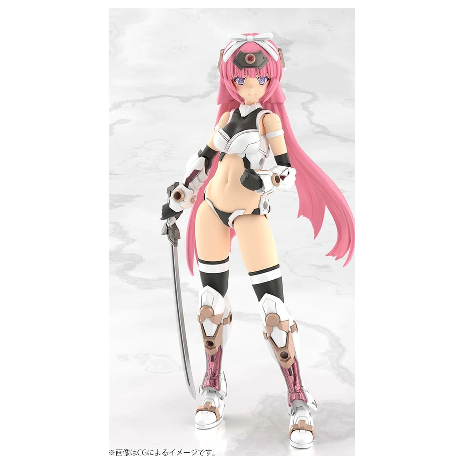 Frame Arms Girl Plastic Model Kit Grand Scale Magatsuki Kikka 25 cm fotografija proizvoda