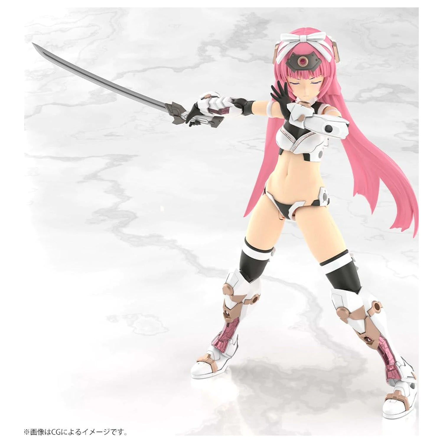 Frame Arms Girl Plastic Model Kit Grand Scale Magatsuki Kikka 25 cm fotografija proizvoda