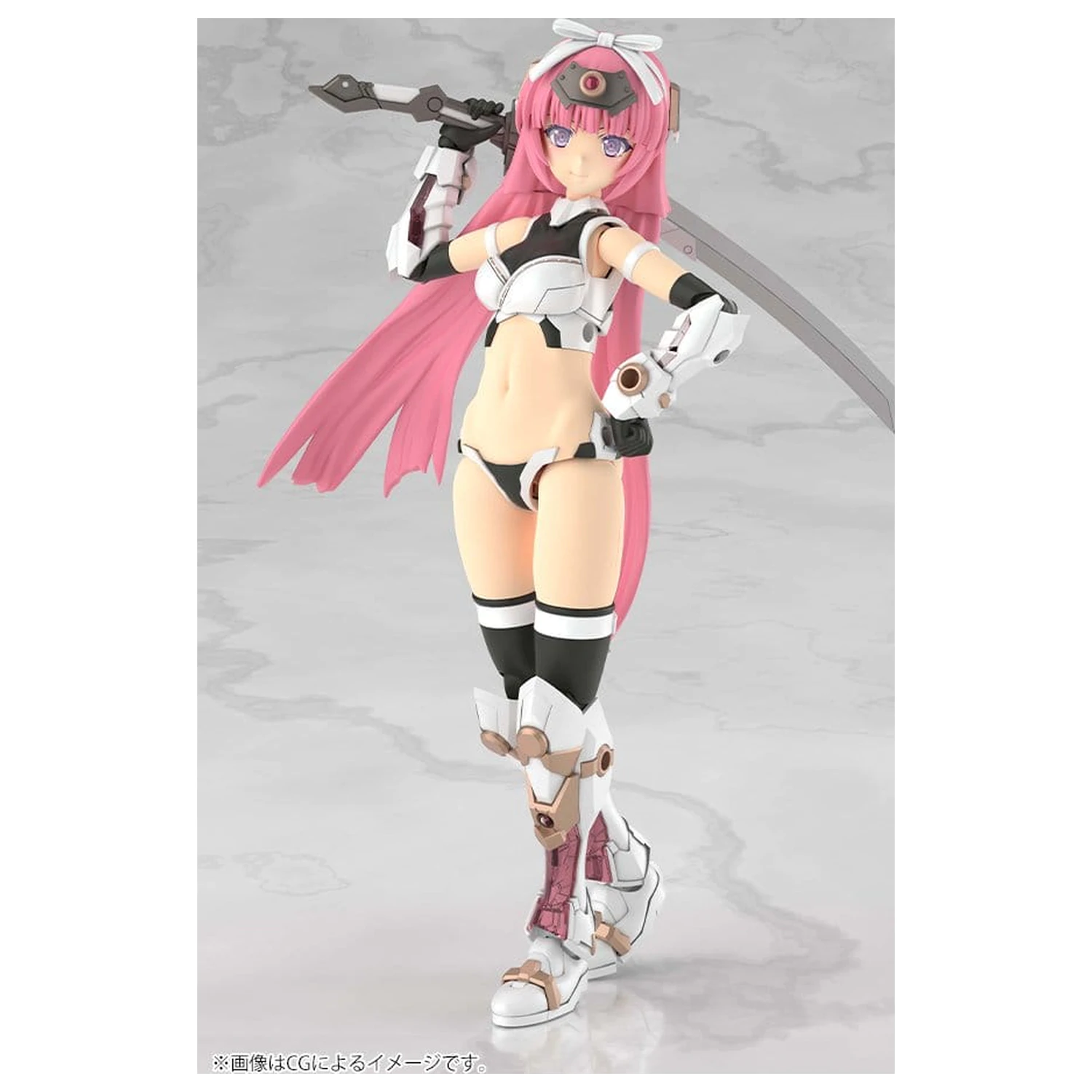 Frame Arms Girl Plastic Model Kit Grand Scale Magatsuki Kikka 25 cm fotografija proizvoda