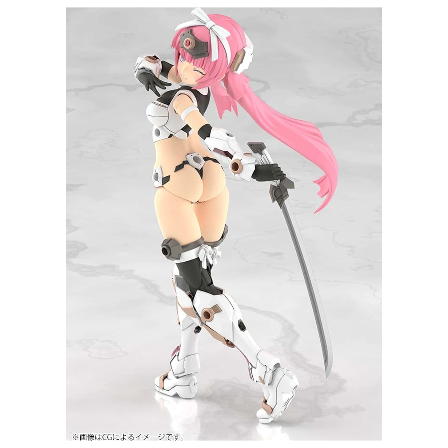Frame Arms Girl Plastic Model Kit Grand Scale Magatsuki Kikka 25 cm fotografija proizvoda