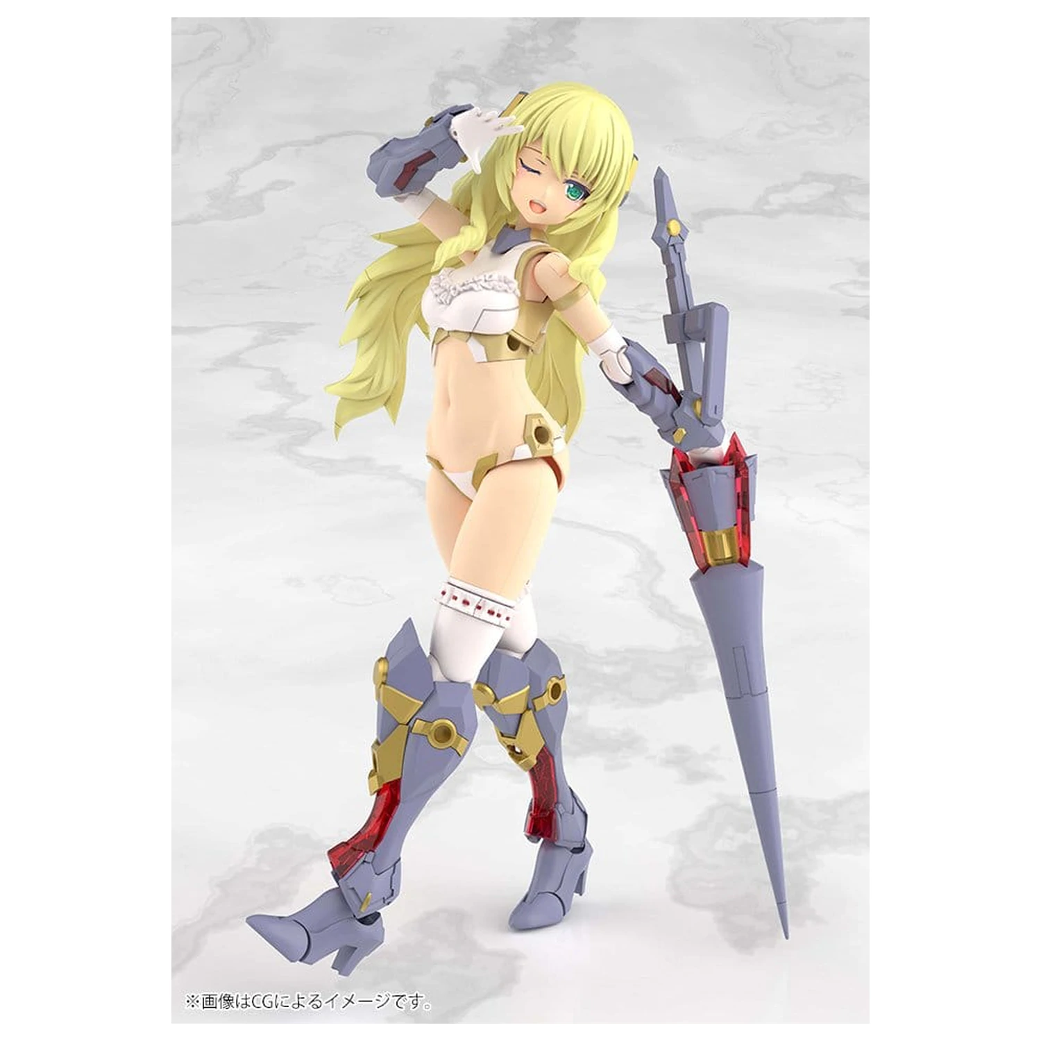 Frame Arms Girl Grande Scale Plastični Model Kit 1/6 Durga I 25 cm fotografija proizvoda
