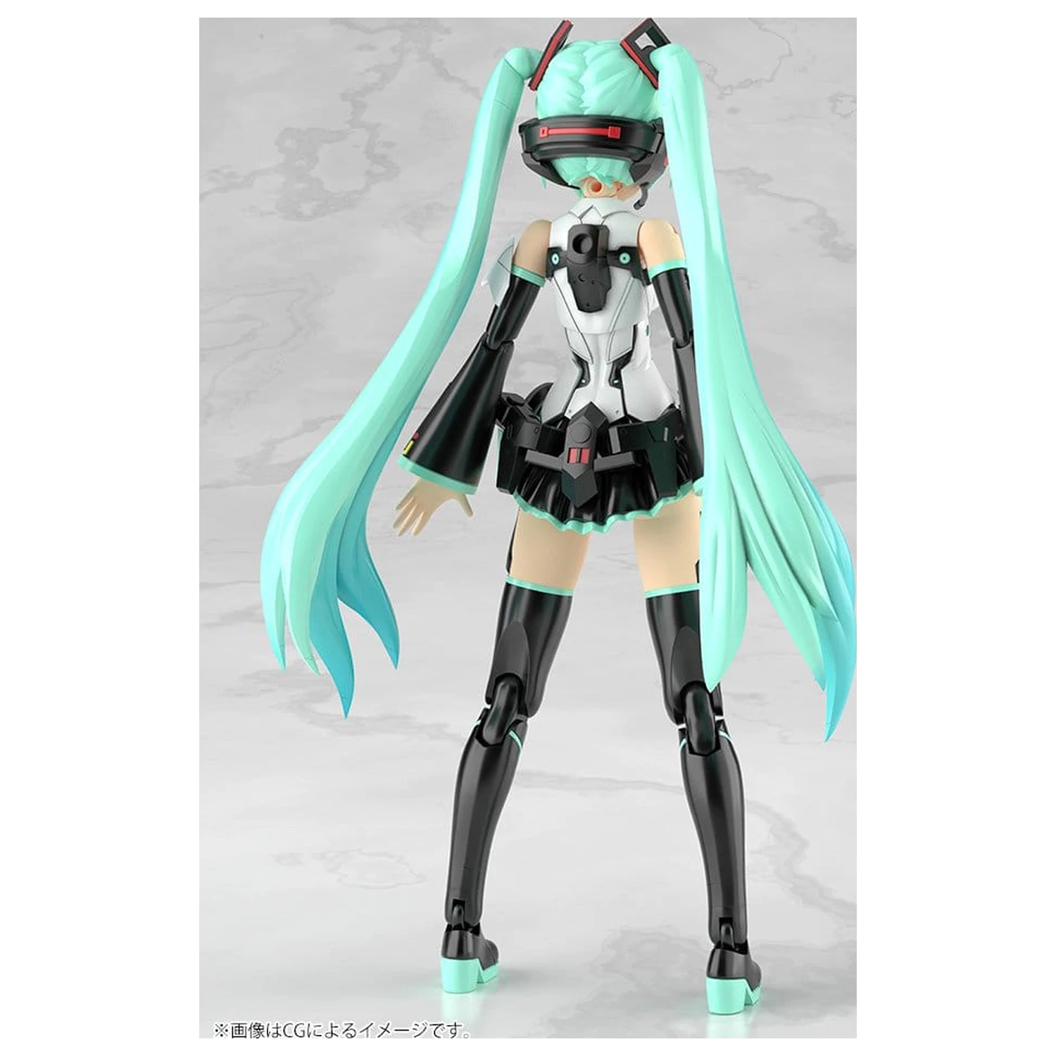 Frame Arms Girl Plastični model kit Grande Scale Frame Music Girl Hatsune Miku 25 cm fotografija proizvoda