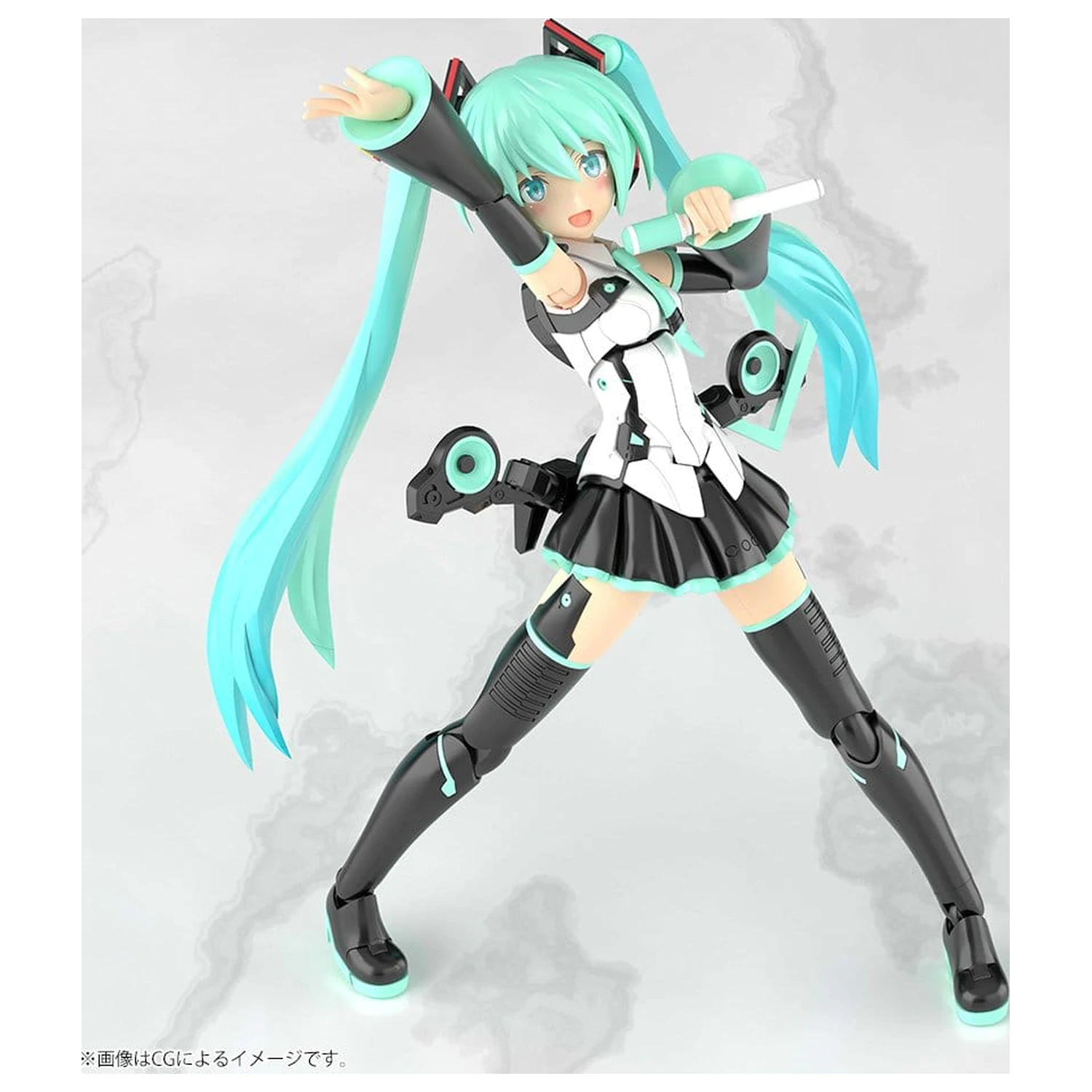 Frame Arms Girl Plastični model kit Grande Scale Frame Music Girl Hatsune Miku 25 cm fotografija proizvoda