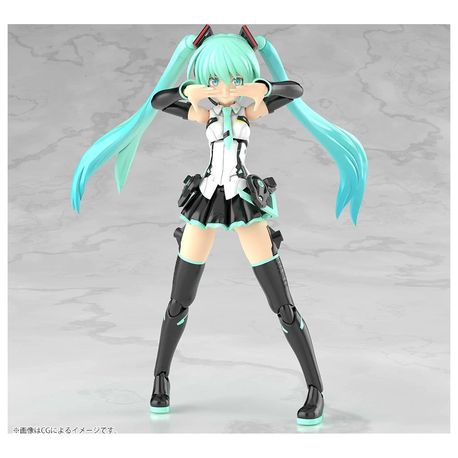 Frame Arms Girl Plastični model kit Grande Scale Frame Music Girl Hatsune Miku 25 cm fotografija proizvoda
