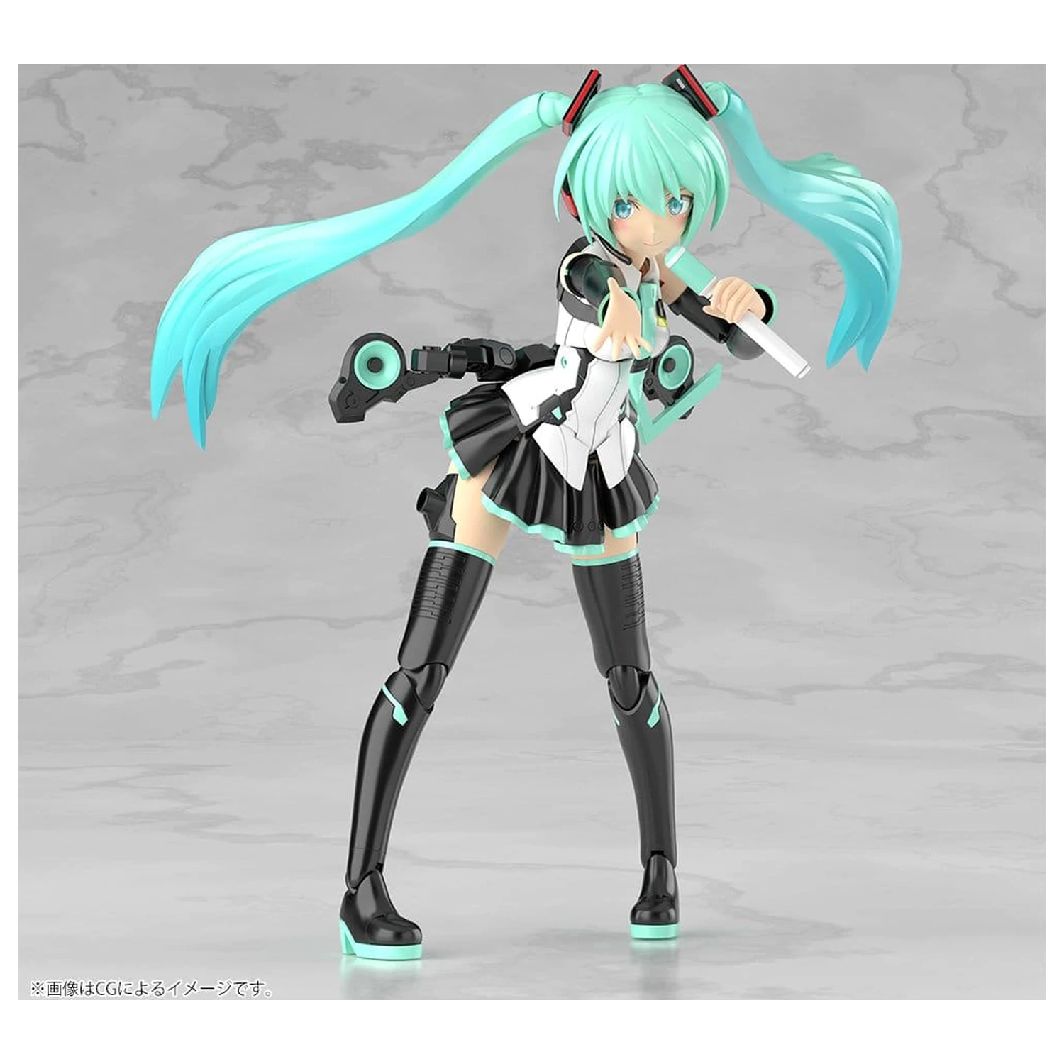 Frame Arms Girl Plastični model kit Grande Scale Frame Music Girl Hatsune Miku 25 cm fotografija proizvoda