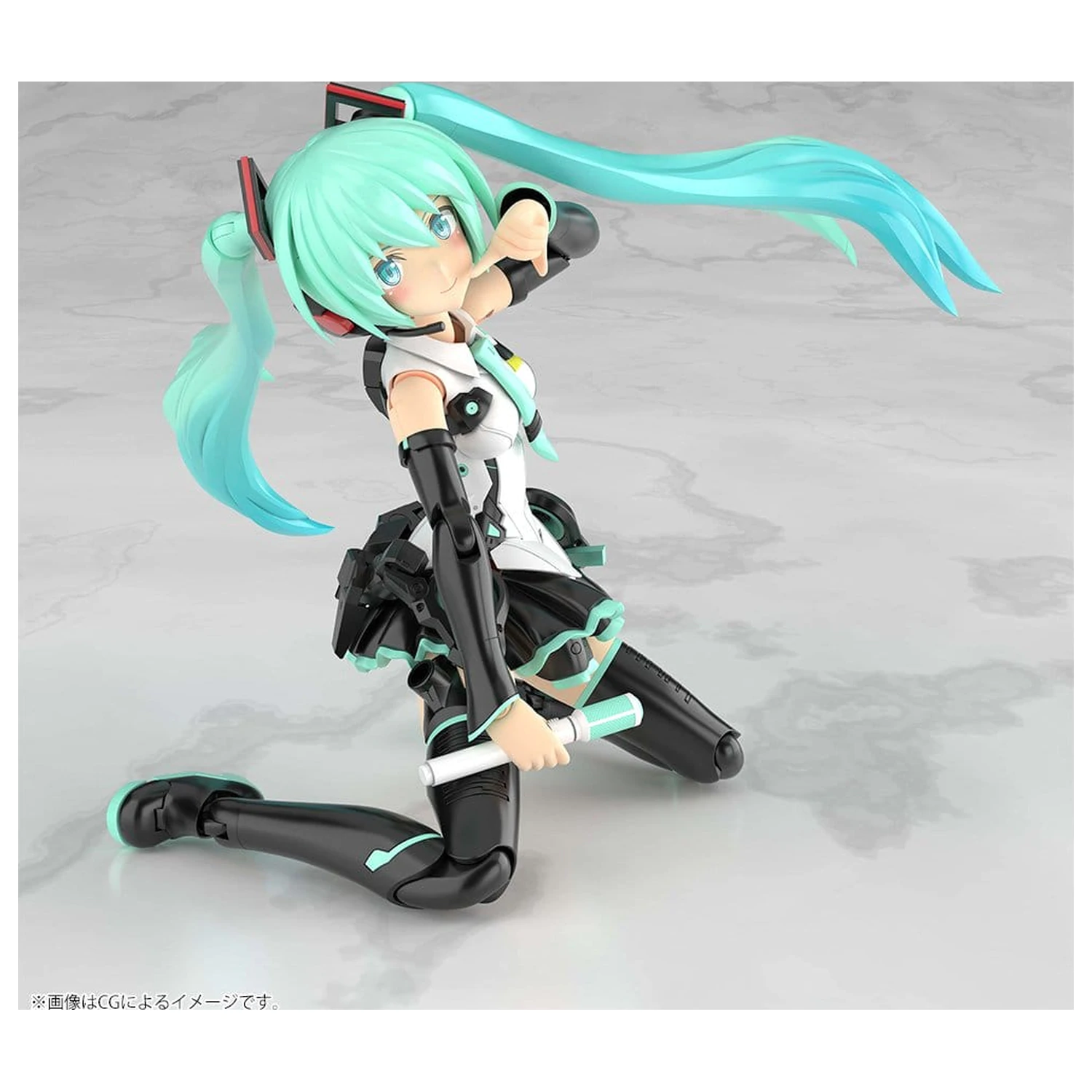 Frame Arms Girl Plastični model kit Grande Scale Frame Music Girl Hatsune Miku 25 cm fotografija proizvoda