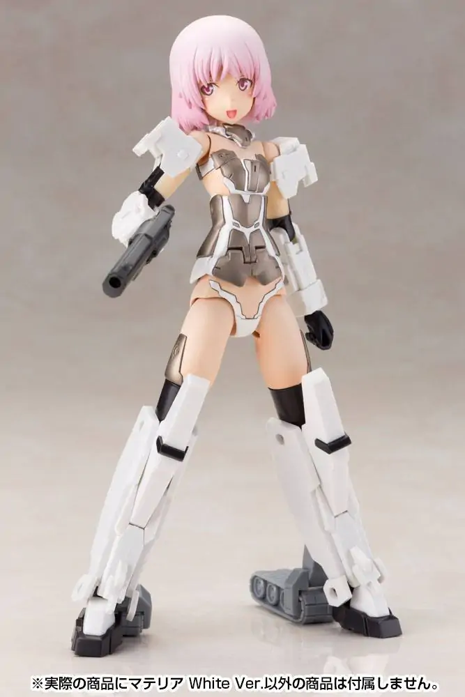 Frame Arms Girl plastični model set Materia White Ver. 15 cm fotografija proizvoda