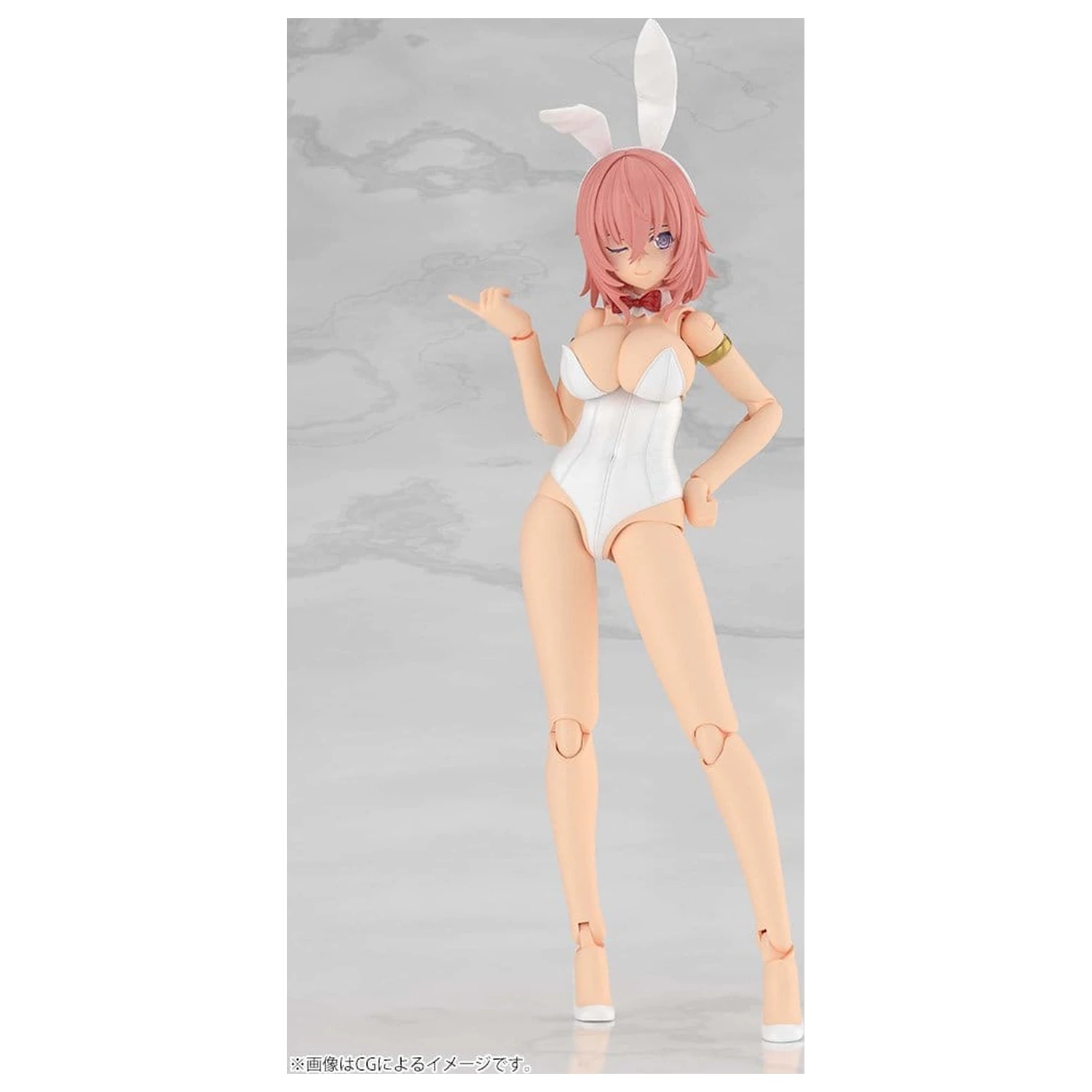 Frame Arms Girl plastični model Durga I Bunny Style White 18 cm fotografija proizvoda
