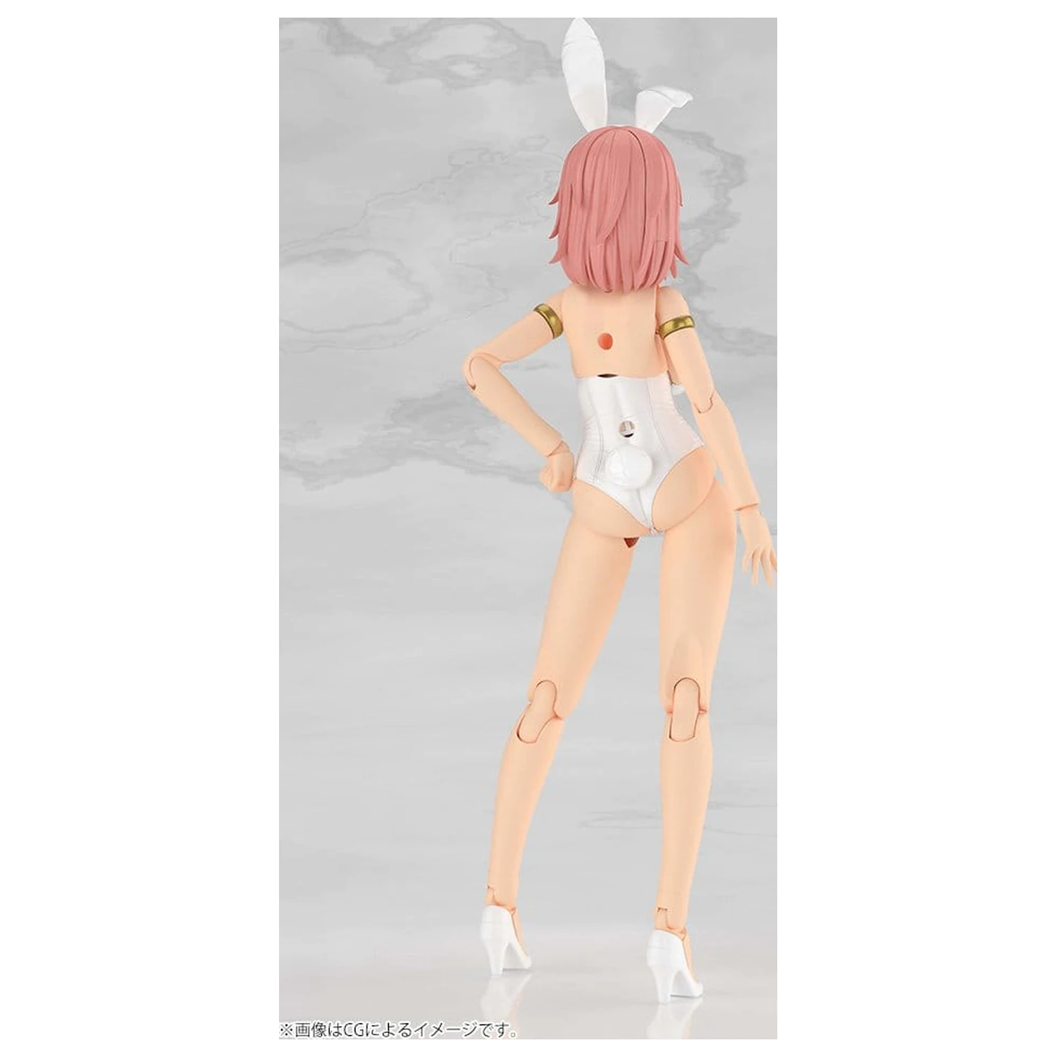 Frame Arms Girl plastični model Durga I Bunny Style White 18 cm fotografija proizvoda