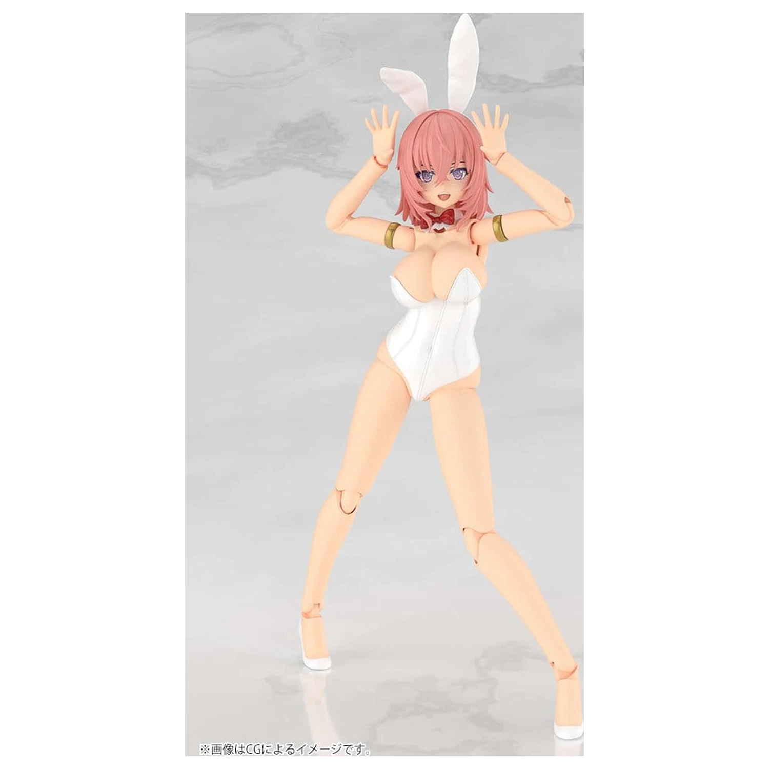 Frame Arms Girl plastični model Durga I Bunny Style White 18 cm fotografija proizvoda