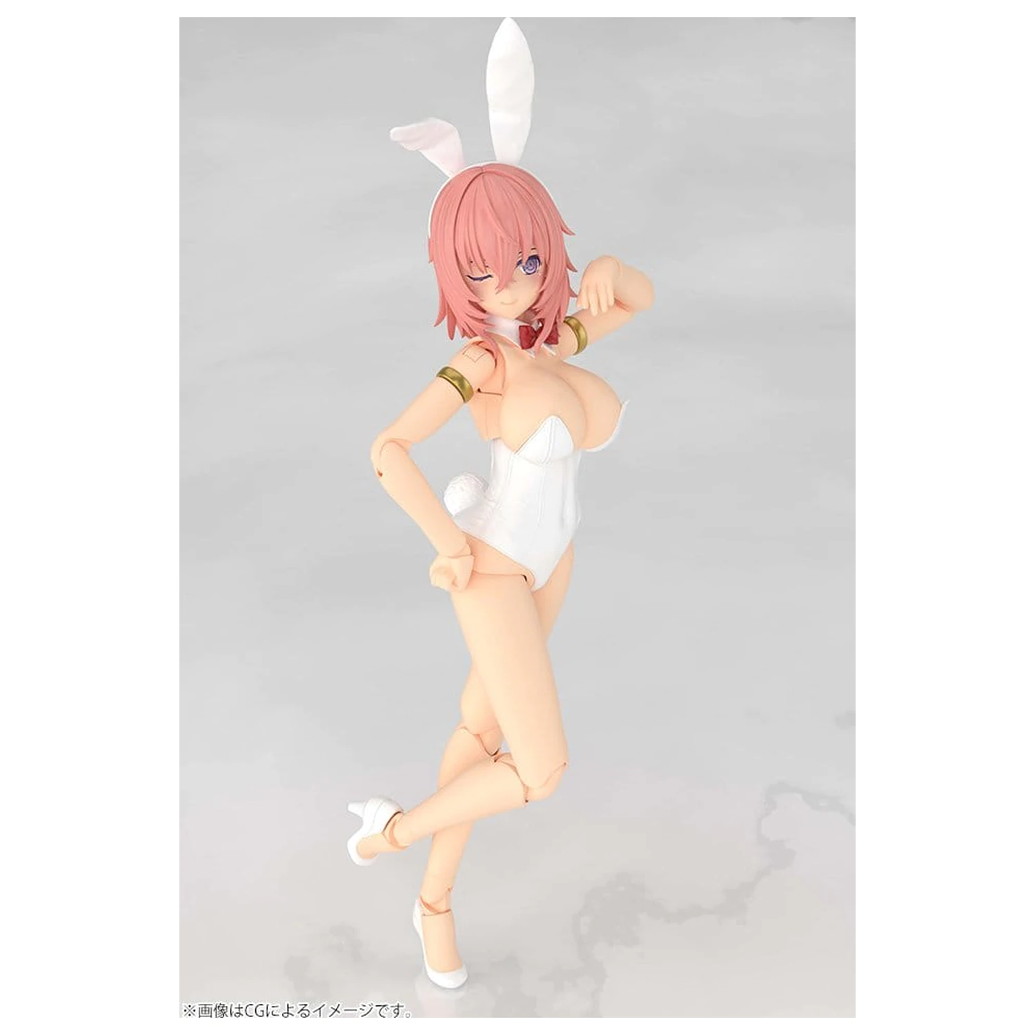 Frame Arms Girl plastični model Durga I Bunny Style White 18 cm fotografija proizvoda