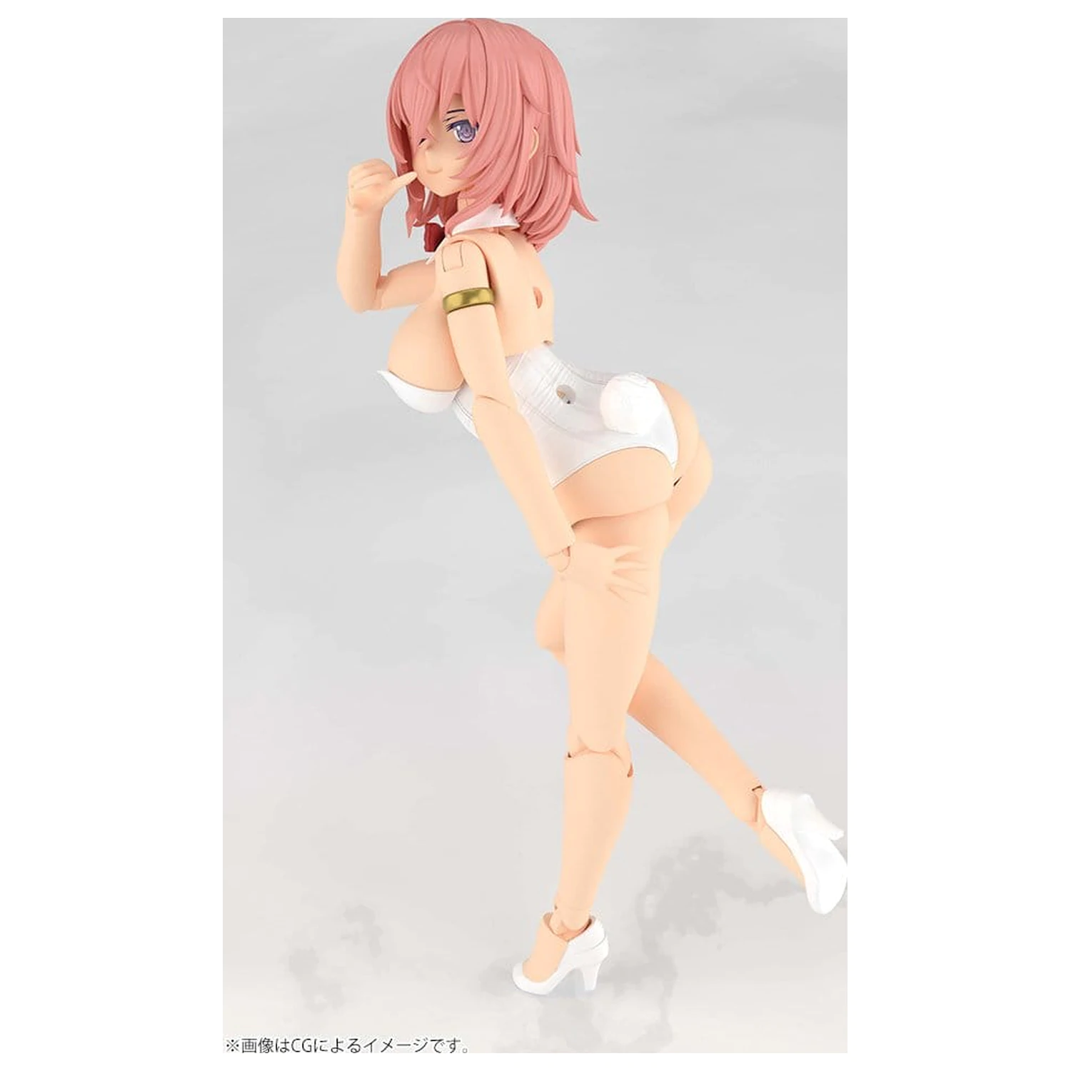 Frame Arms Girl plastični model Durga I Bunny Style White 18 cm fotografija proizvoda