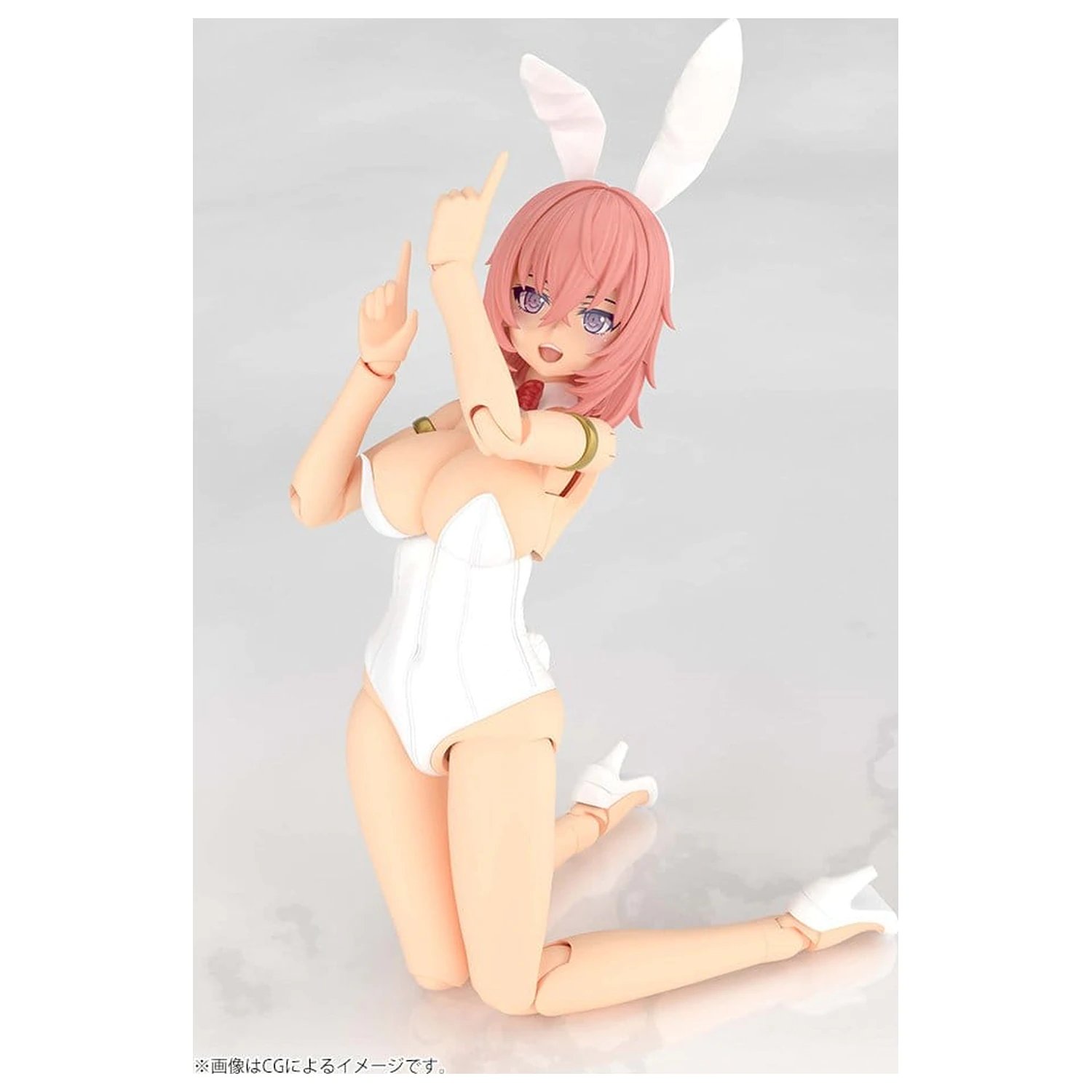 Frame Arms Girl plastični model Durga I Bunny Style White 18 cm fotografija proizvoda