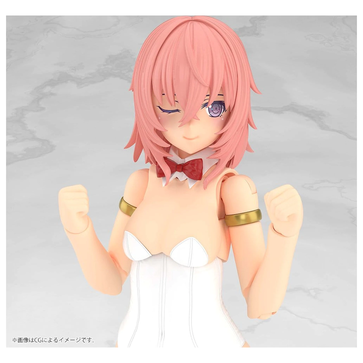 Frame Arms Girl plastični model Durga I Bunny Style White 18 cm fotografija proizvoda