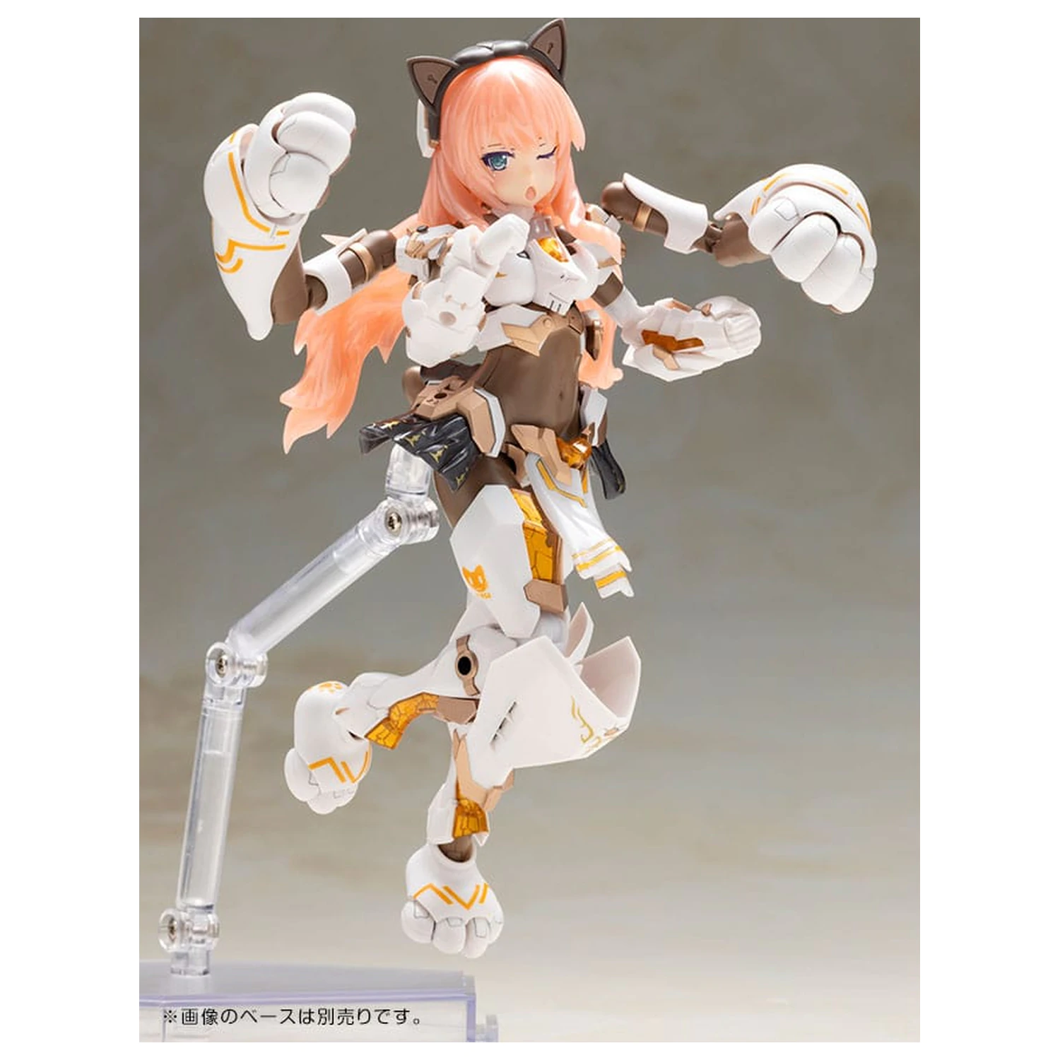 Frame Arms Girl Plastic Model Kit Durga I Cat Armor Ver. Calico 16 cm fotografija proizvoda