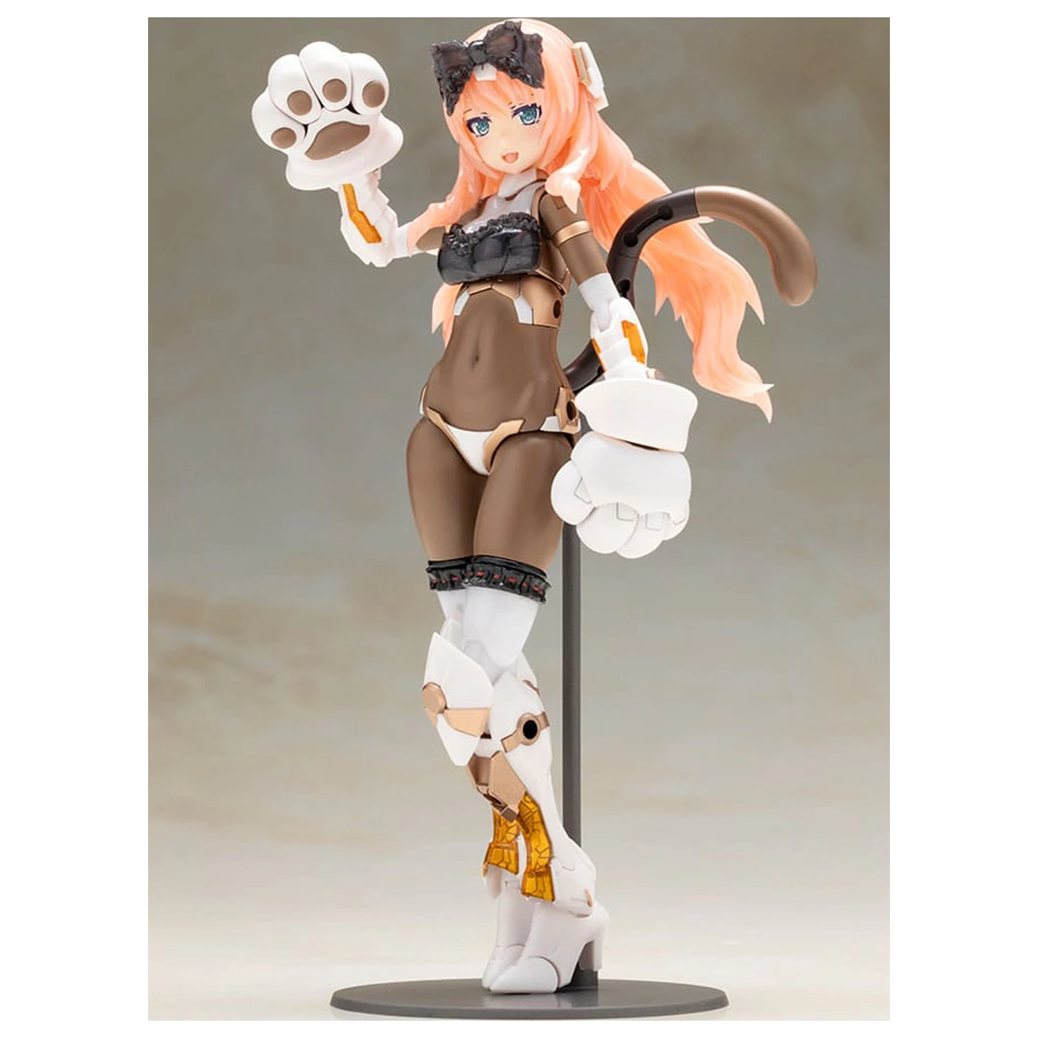 Frame Arms Girl Plastic Model Kit Durga I Cat Armor Ver. Calico 16 cm fotografija proizvoda