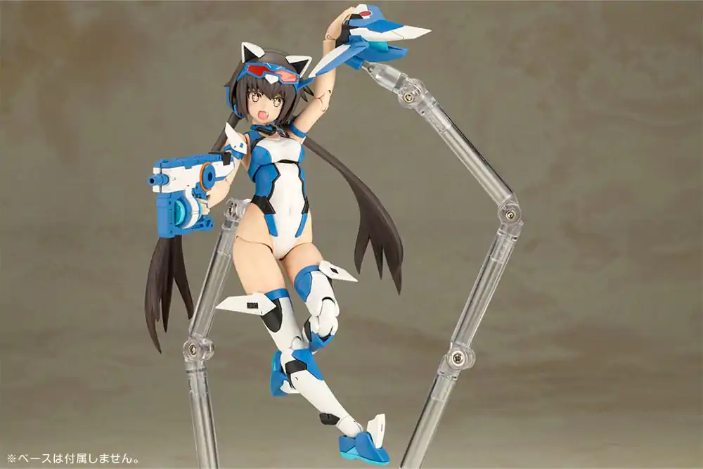 Frame Arms Girl Plastični Model Kit Stylet Swimsuit Blue Impulse Color Ver. 16 cm fotografija proizvoda