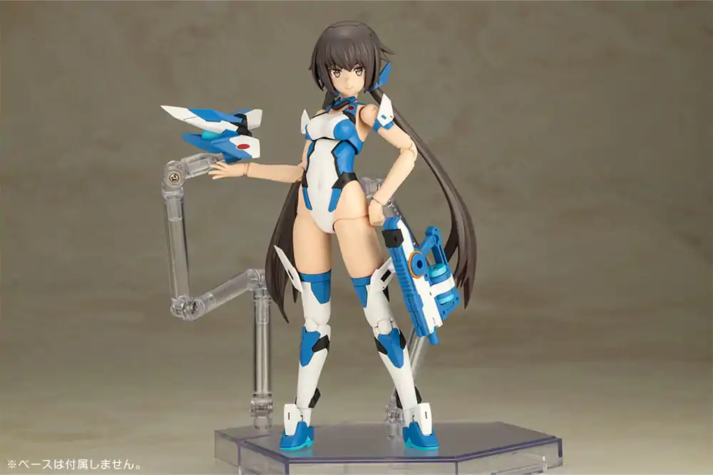 Frame Arms Girl Plastični Model Kit Stylet Swimsuit Blue Impulse Color Ver. 16 cm fotografija proizvoda