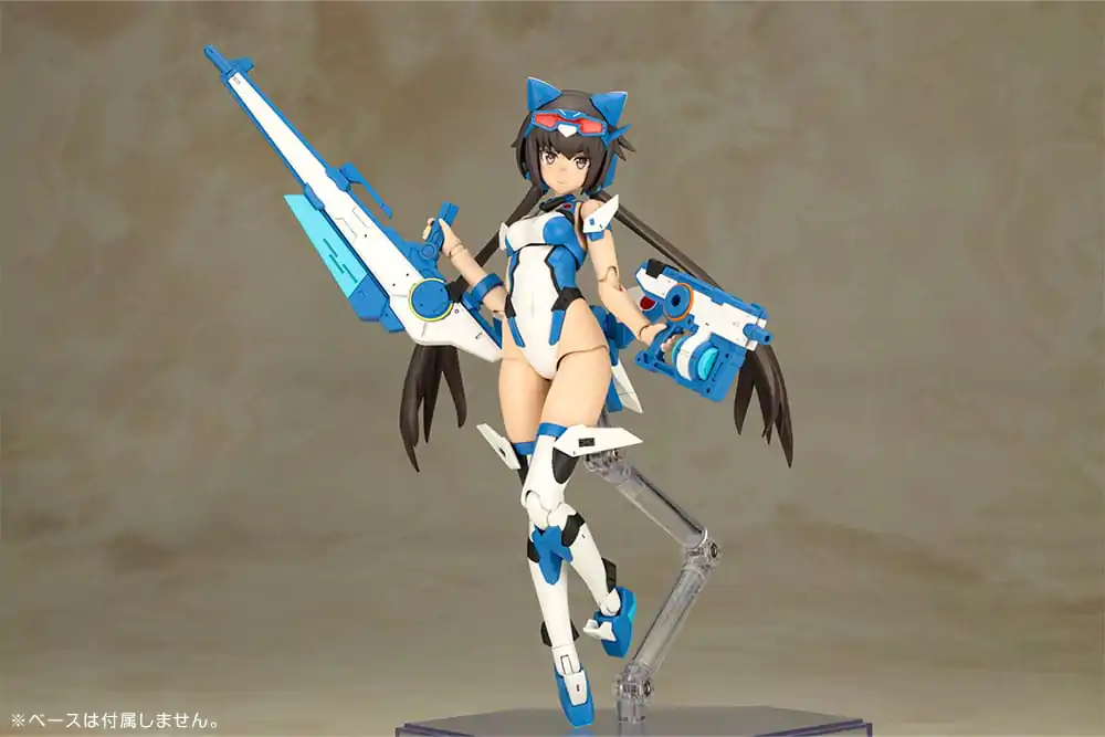 Frame Arms Girl Plastični Model Kit Stylet Swimsuit Blue Impulse Color Ver. 16 cm fotografija proizvoda