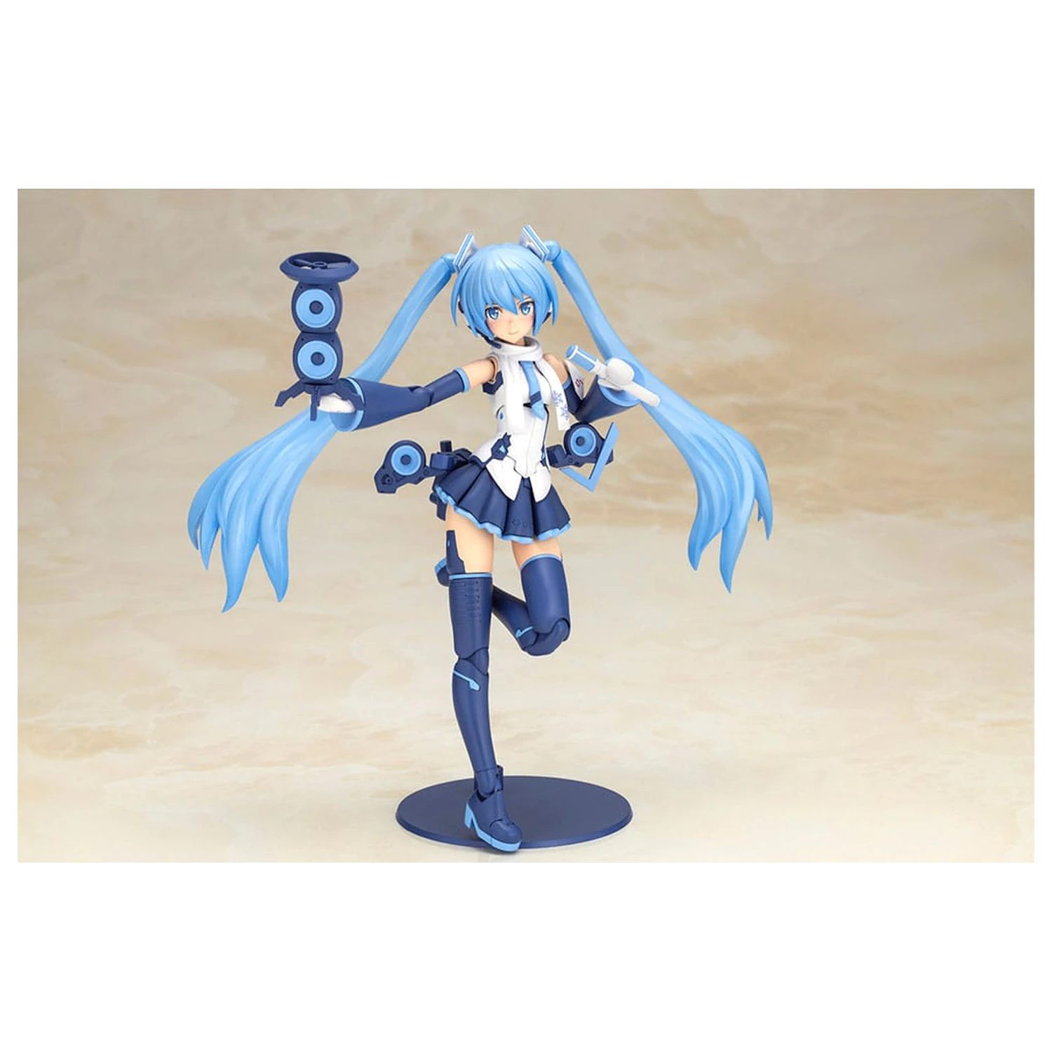 Frame Arms Girl x Hatsune Miku plastični model kit Frame Music Girl Snow Miku Another Color Ver. 15 cm fotografija proizvoda
