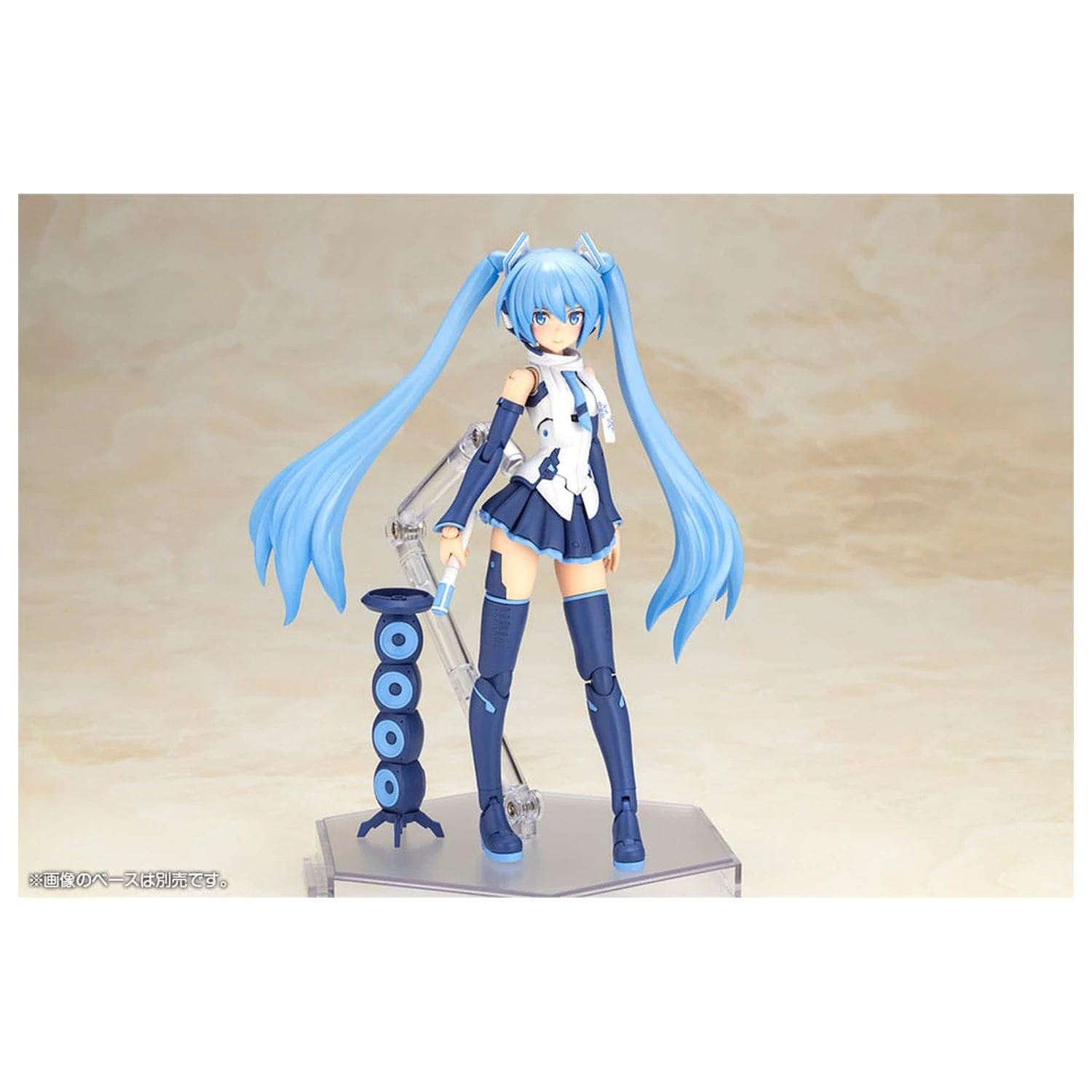 Frame Arms Girl x Hatsune Miku plastični model kit Frame Music Girl Snow Miku Another Color Ver. 15 cm fotografija proizvoda