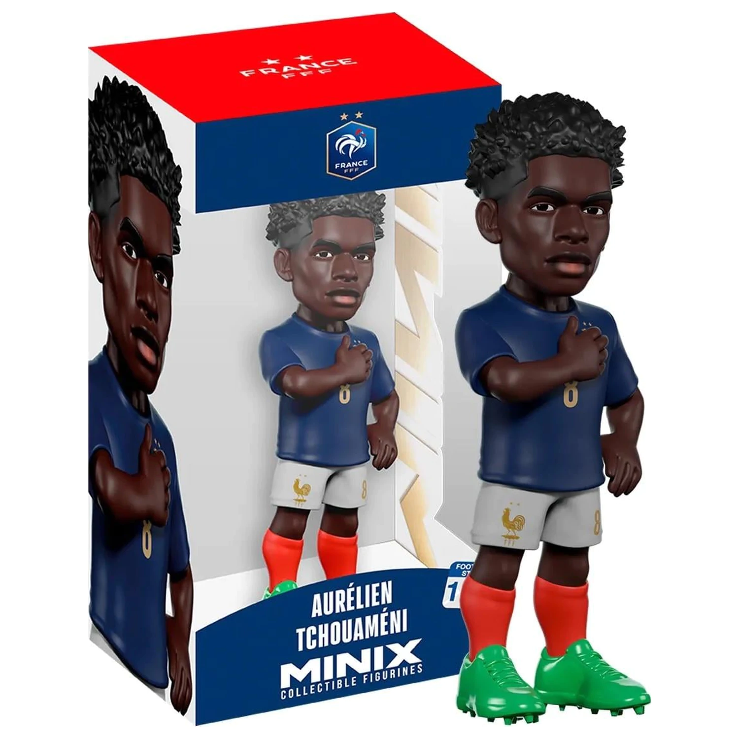 FRANCE Tchouaméni Figura Minix Svjetsko prvenstvo 12cm fotografija proizvoda