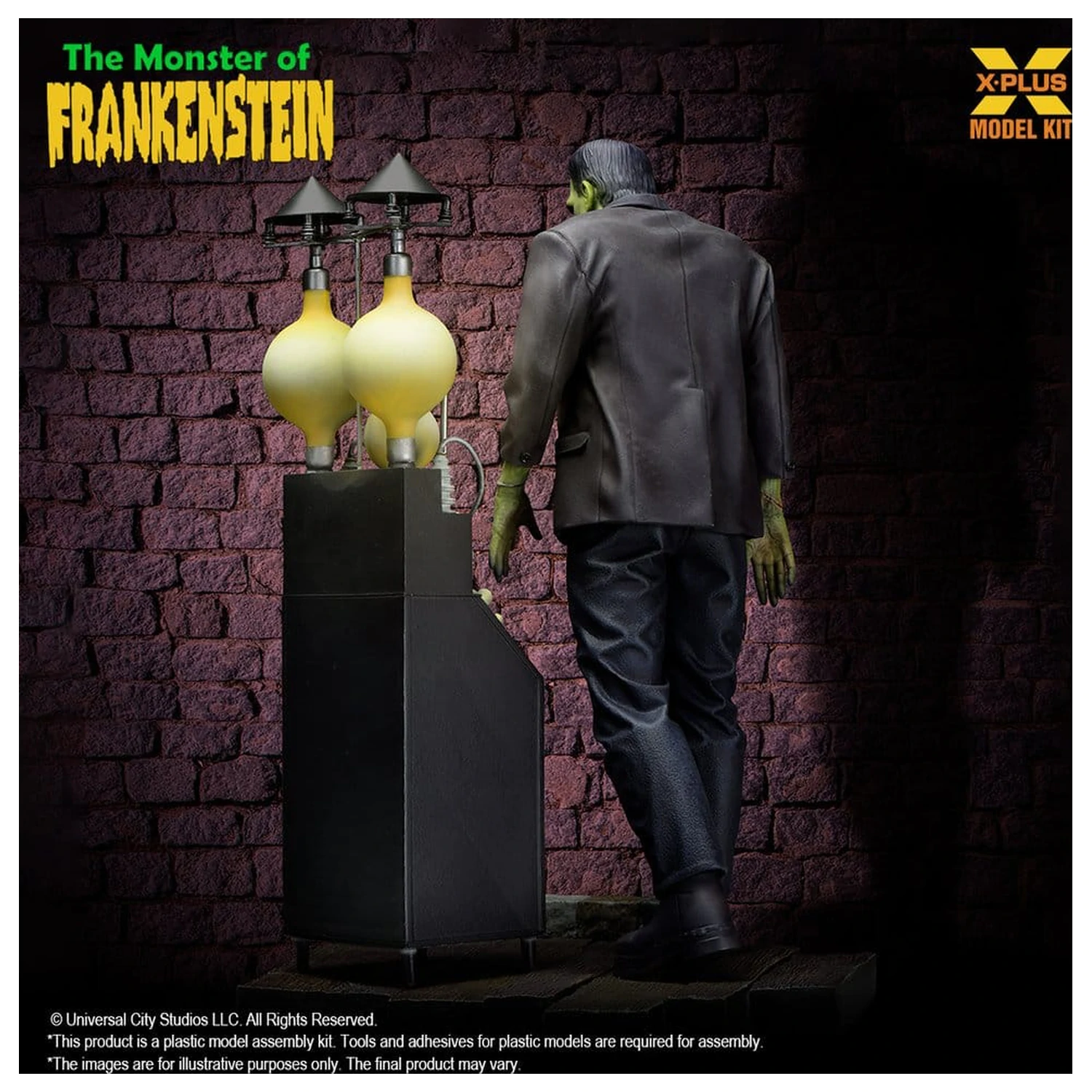 Frankenstein plastični model kit 1/8 The Monster of Frankenstein 27 cm fotografija proizvoda
