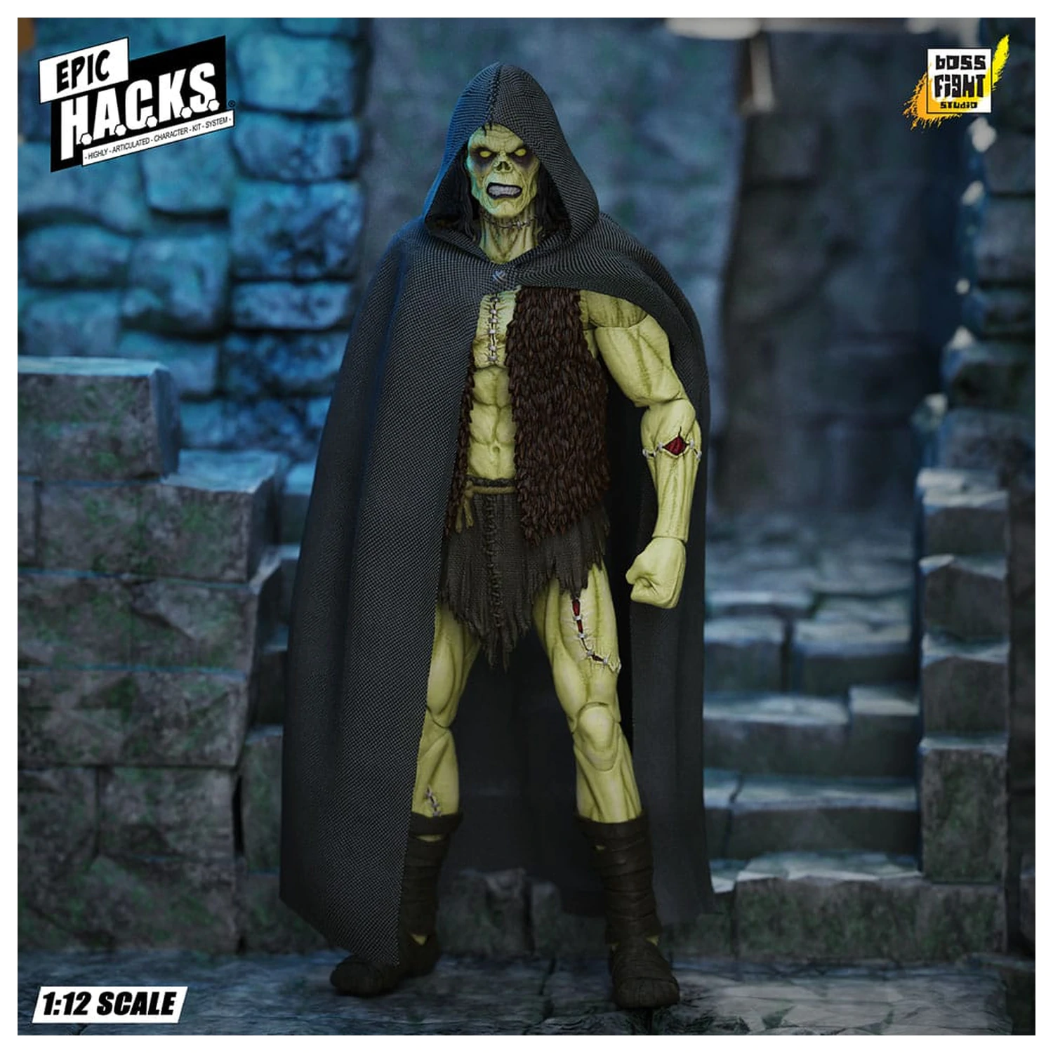 Frankenstein's Monster Epic H.A.C.K.S. Akcijska figura 1/12 Undead Creature 19 cm fotografija proizvoda