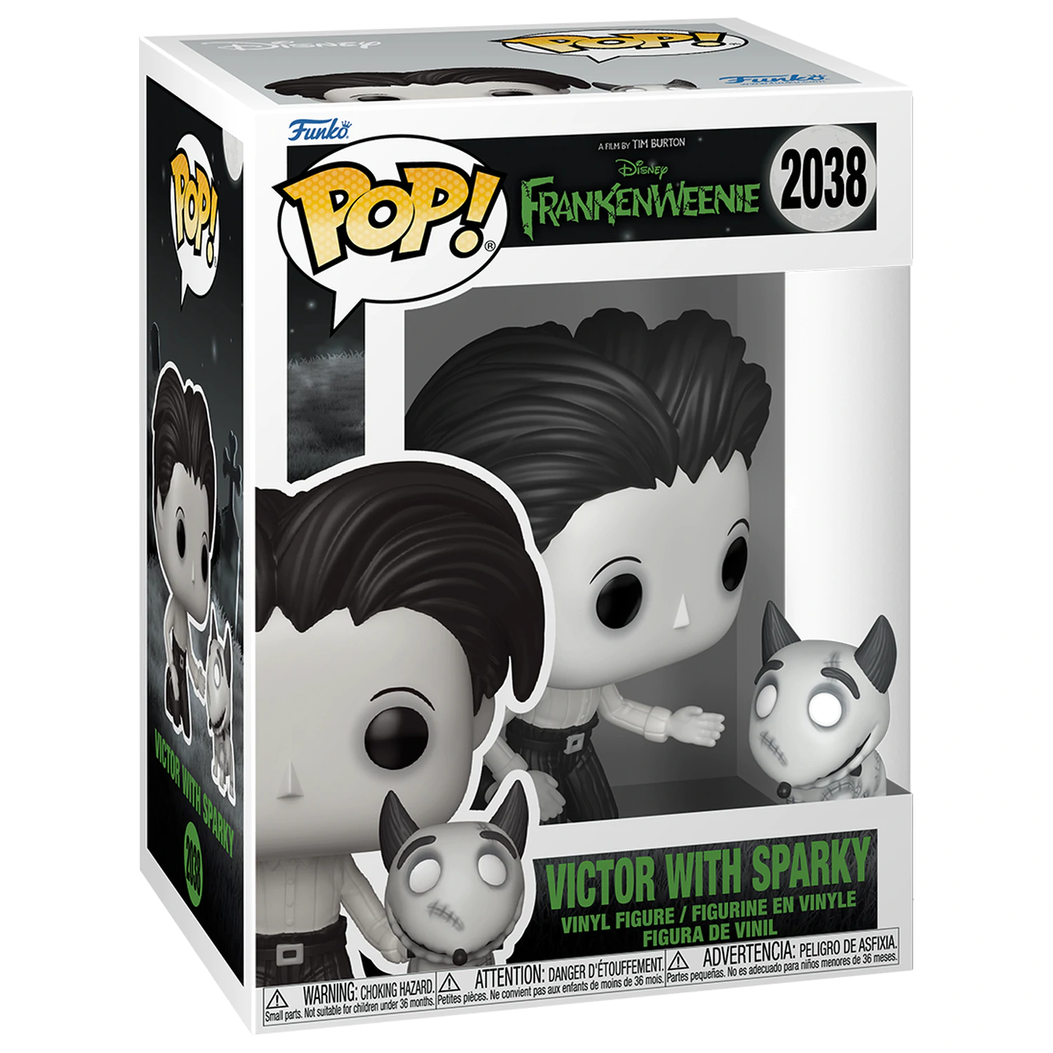 Frankenweenie Funko POP&Buddy! Movies Vinyl Figure F s/V 9 cm fotografija proizvoda