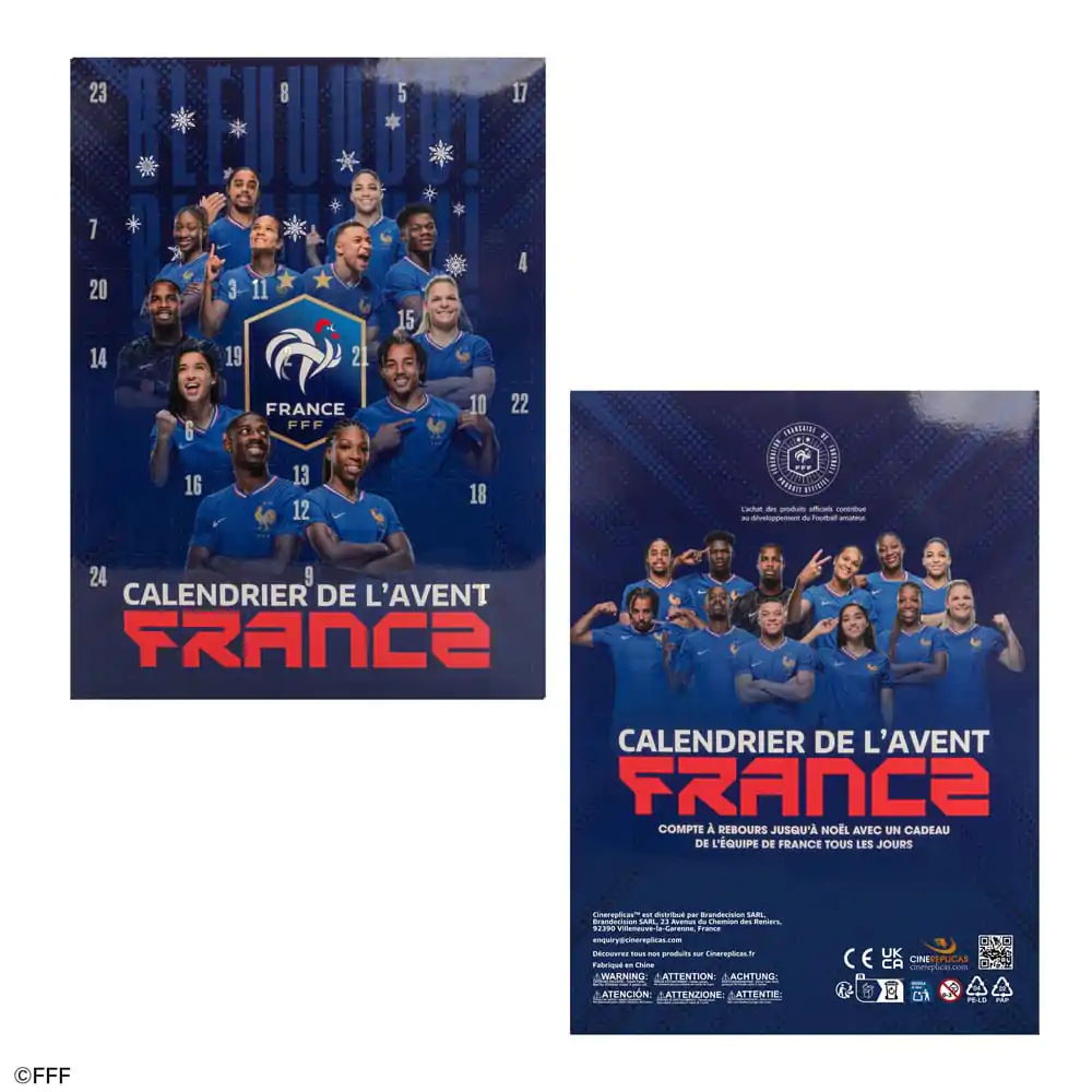 Adventski kalendar Francuske nogometne federacije 2025 fotografija proizvoda