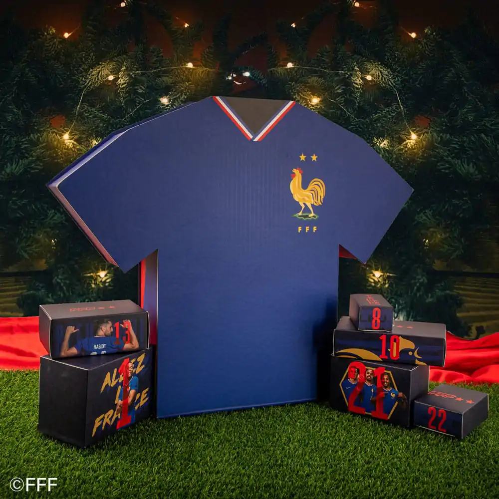 Francuski nogometni savez Deluxe adventski kalendar 2025 fotografija proizvoda