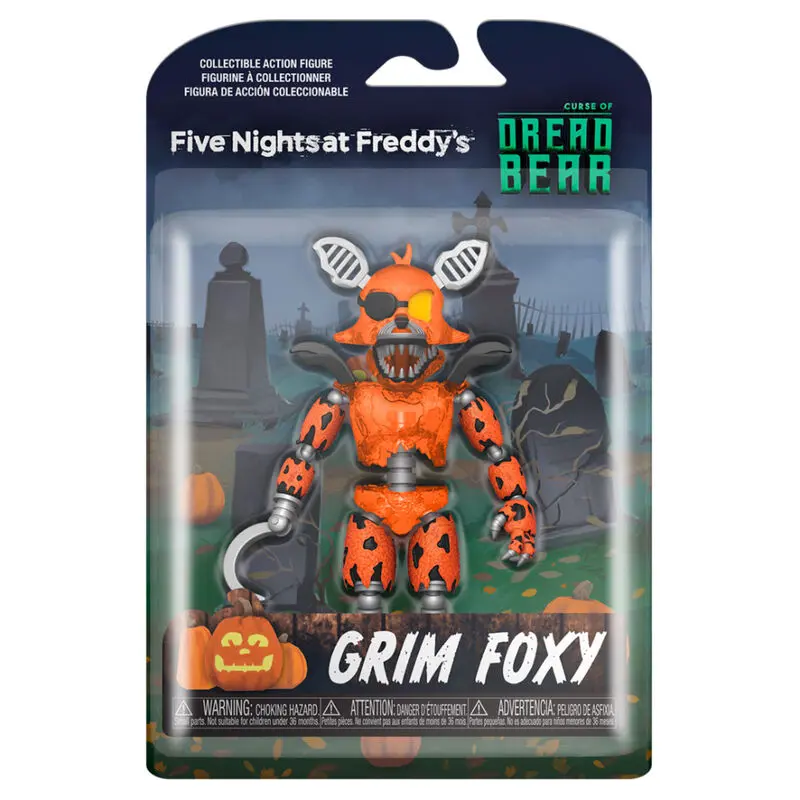 Five Nights at Freddy's Dreadbear akcijska figura Grim Foxy 13 cm fotografija proizvoda