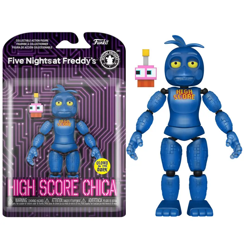 Five Nights at Freddy's Action Figure High Score Chica (GW) 13 cm Akcijska Figura fotografija proizvoda