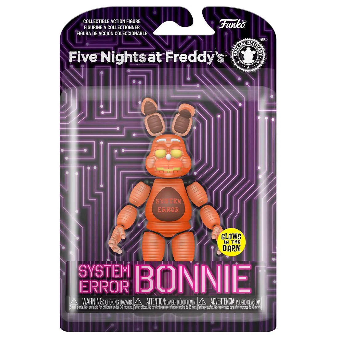 Five Nights at Freddy's Akcijska Figura System Error Bonnie (GW) 13 cm fotografija proizvoda