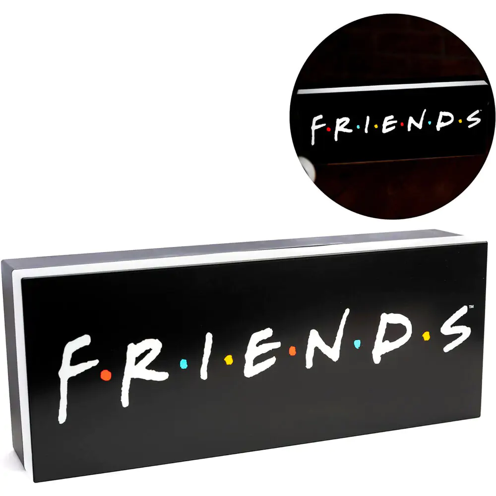 Friends logo svjetlo fotografija proizvoda