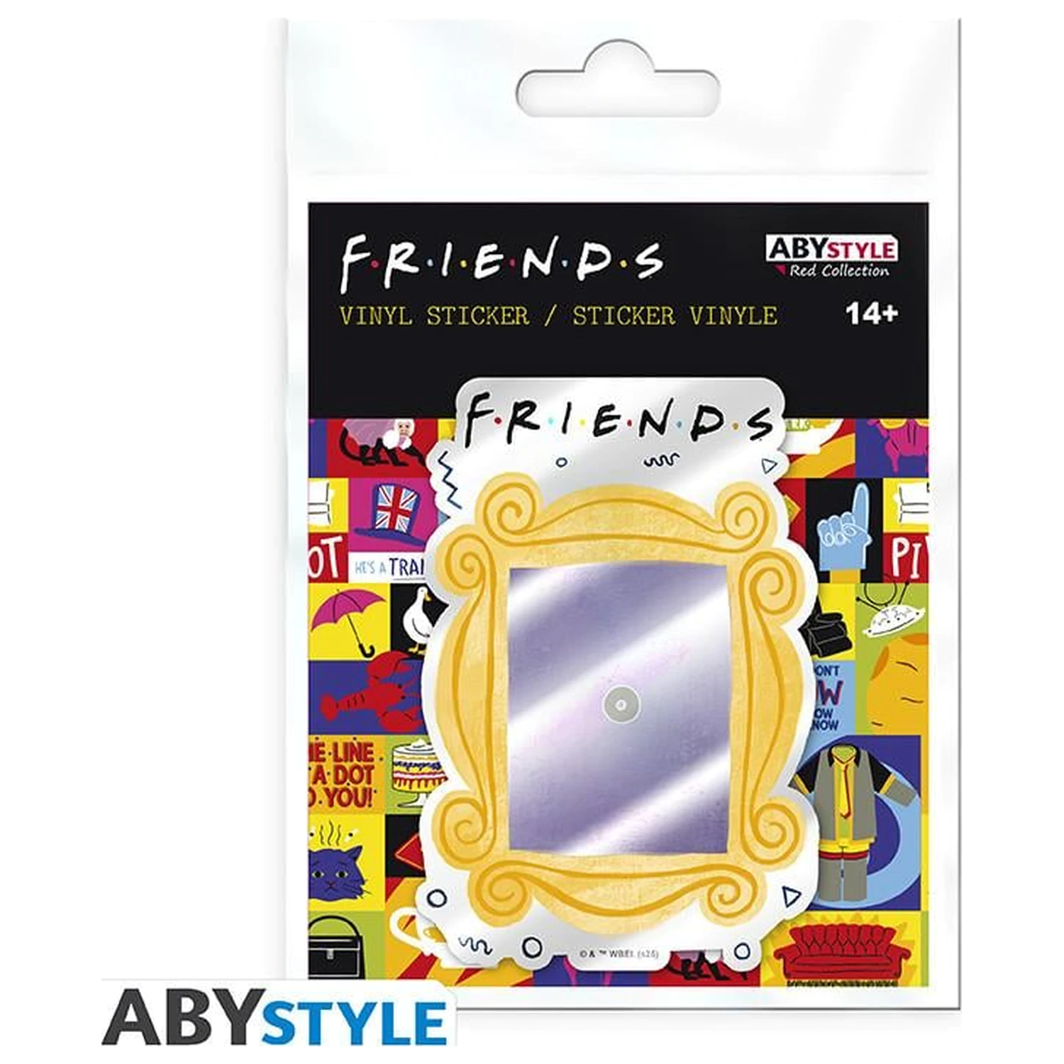 Friends naljepnica za ogledalo fotografija proizvoda