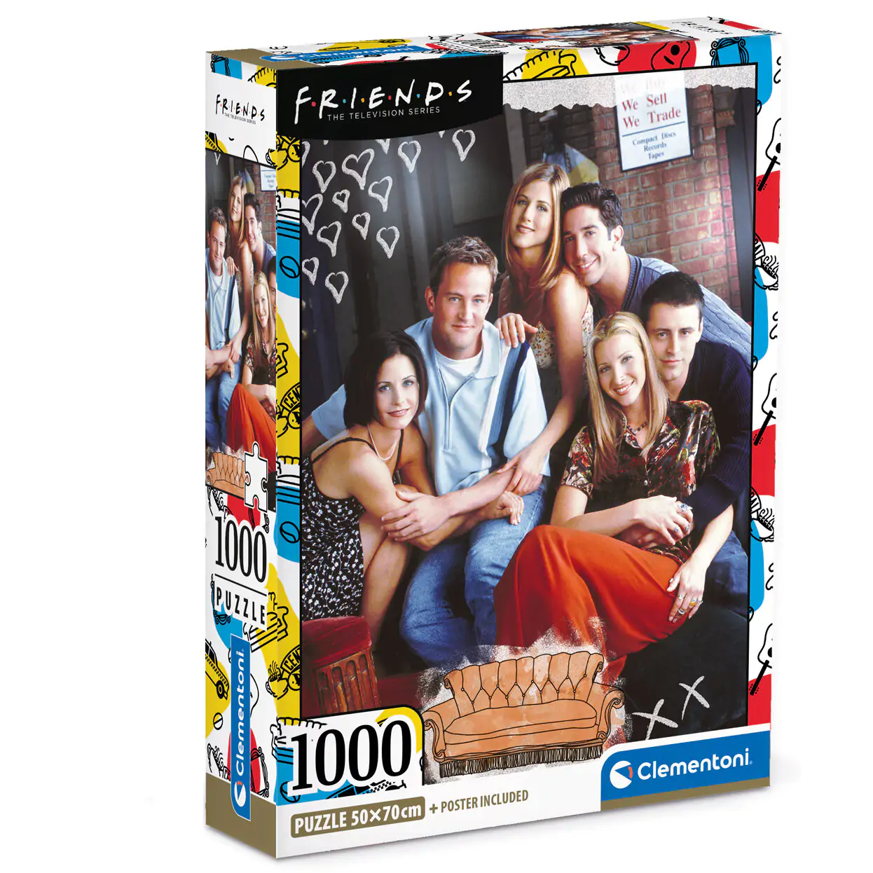 Friends puzzle 1000 komada fotografija proizvoda