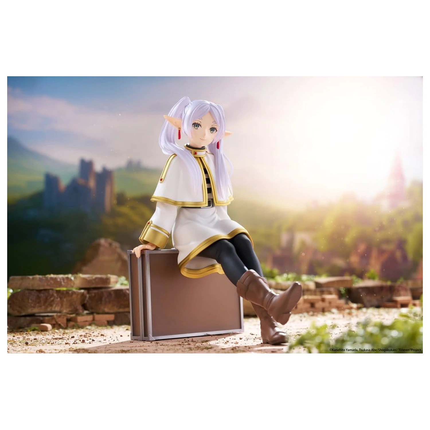 Frieren: Beyond Journey's End PVC figura za stol Slatka Frieren (Verzija kovčega) Ponovno izdanje 13 cm fotografija proizvoda