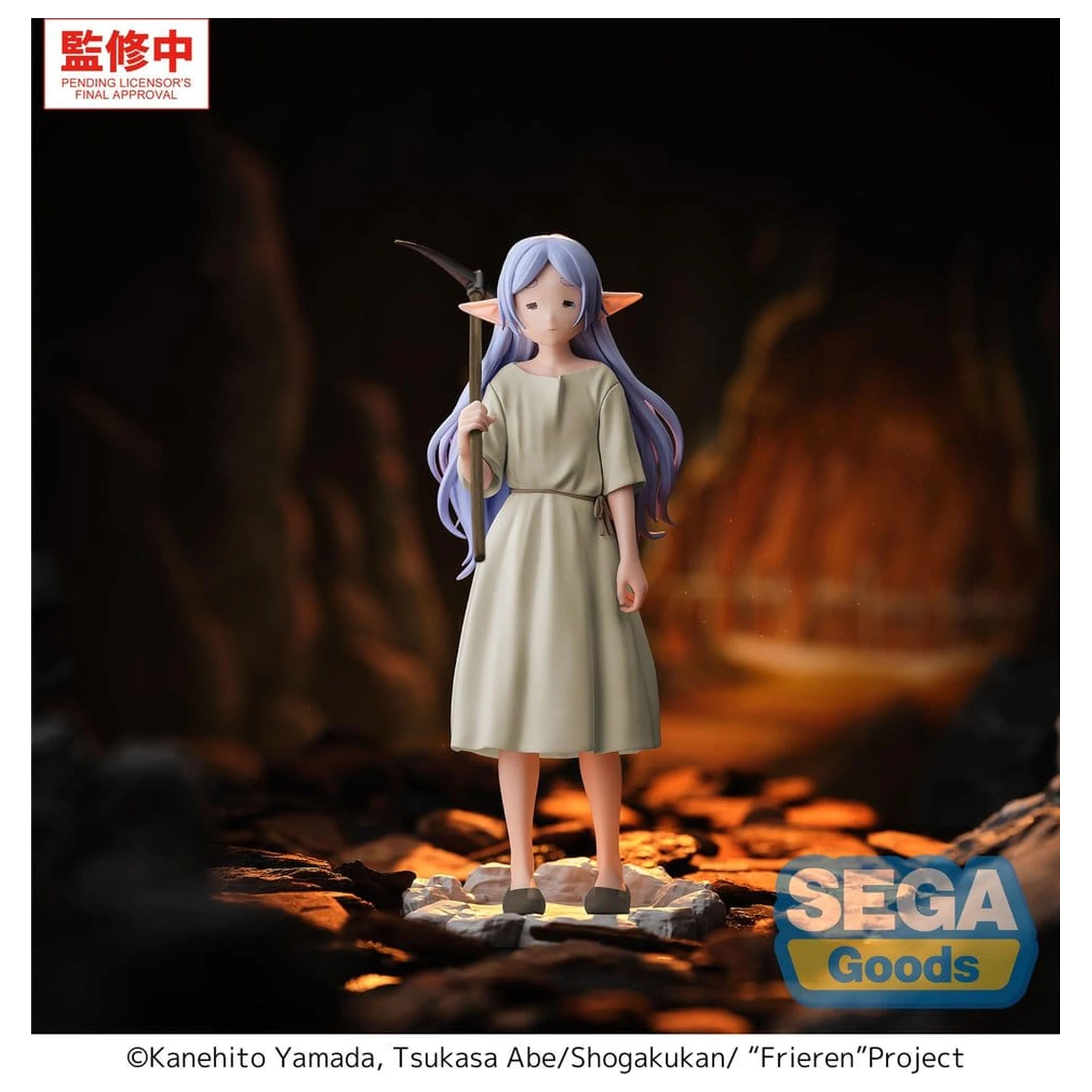 Frieren: Beyond Journey´s End Visoko Premium PVC figura Frieren - I Am Forced to Slave Away in the Mines for Three Centuries 18 cm fotografija proizvoda