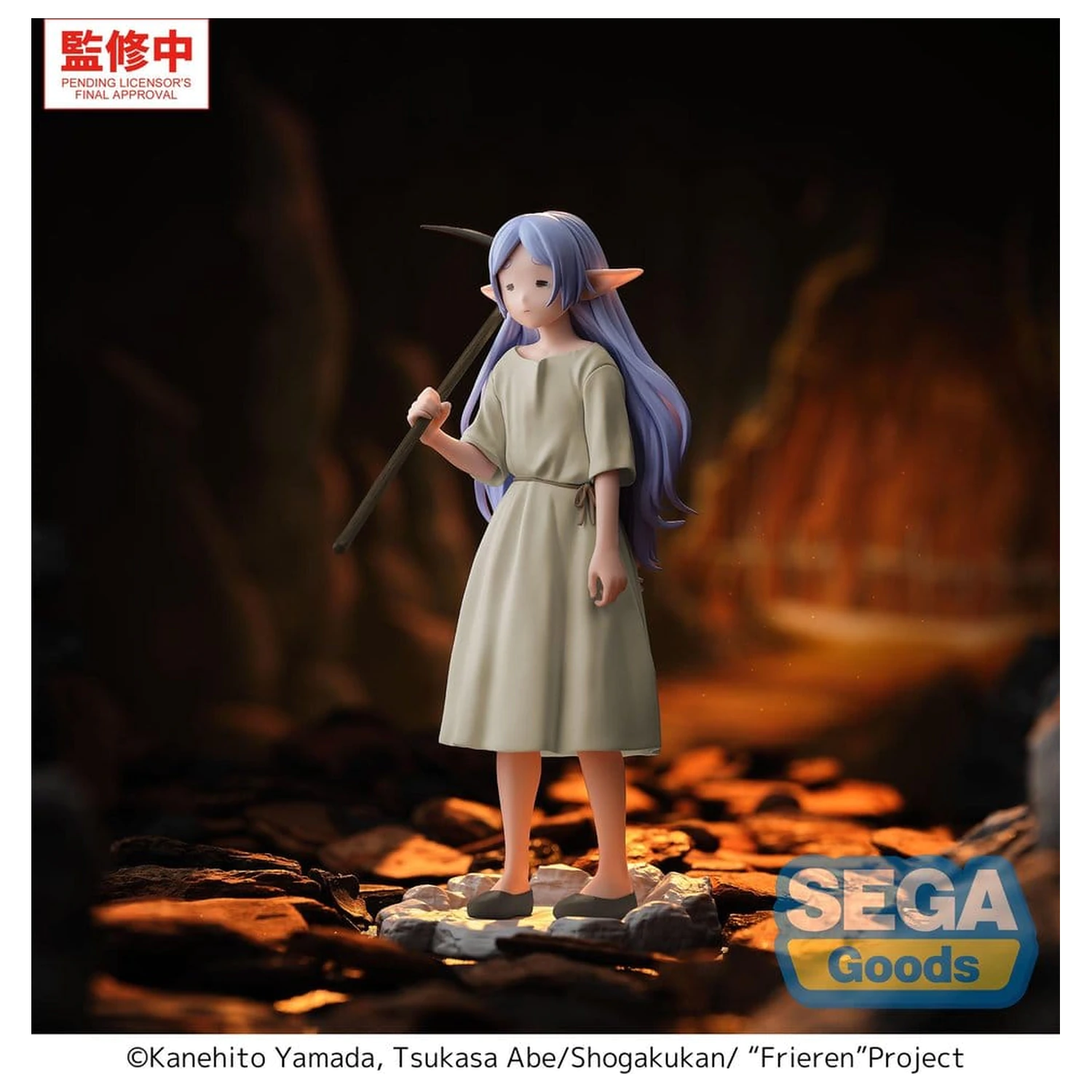Frieren: Beyond Journey´s End Visoko Premium PVC figura Frieren - I Am Forced to Slave Away in the Mines for Three Centuries 18 cm fotografija proizvoda