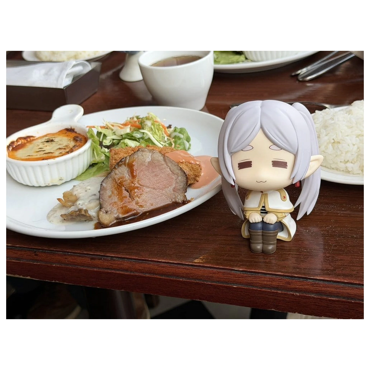 Frieren: Beyond Journey's End Look Up PVC kip Frieren Droopy Face Ver. 11 cm fotografija proizvoda