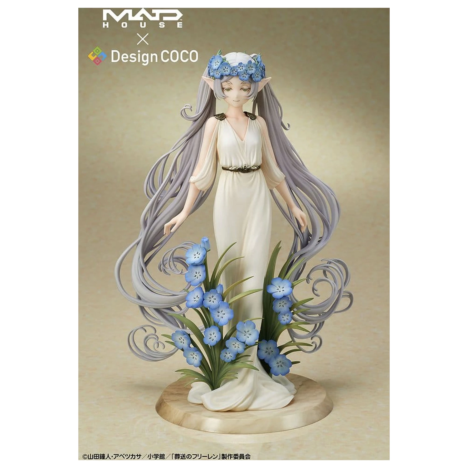 Frieren: Beyond Journey's End PVC figurice, pakiranje od 2 komada, Frieren i Himmel Art Nouveau stil fotografija proizvoda