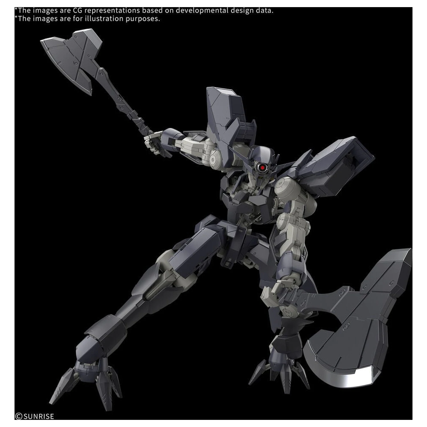 Full Mechanics 1/100 Graze Ein Mobile Suit Gundam Iron-Blooded Orphans Model Komplet fotografija proizvoda