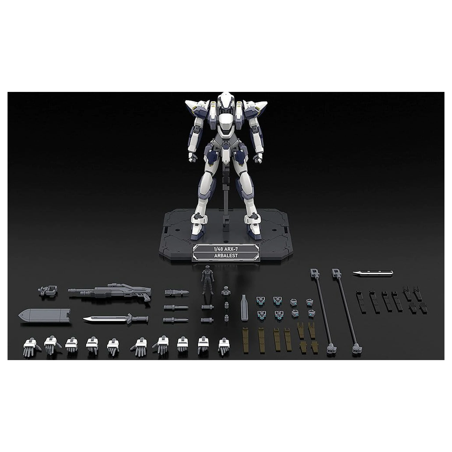 Full Metal Panic! Komplet plastičnog modela 1/48 Arbalest Special Set 18 cm fotografija proizvoda