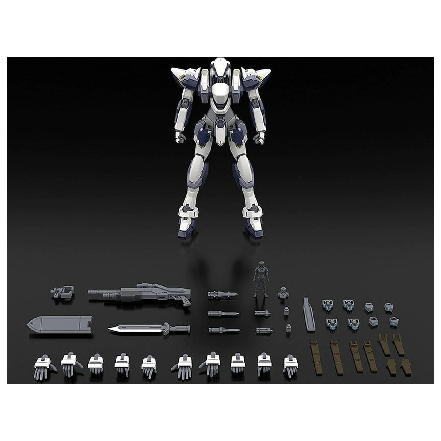 Full Metal Panic! Komplet plastičnog modela 1/48 Arbalest Special Set 18 cm fotografija proizvoda